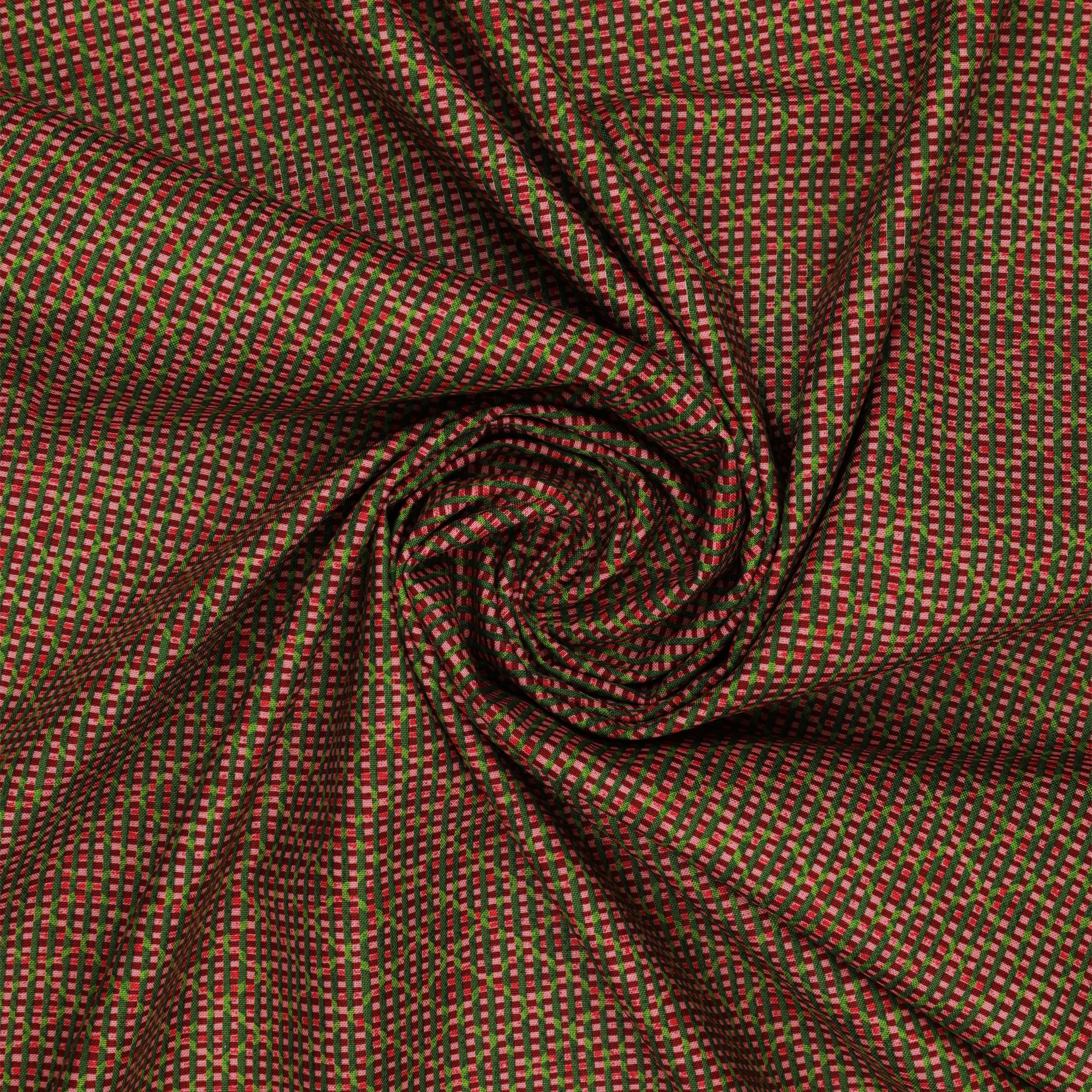 12 Days of Christmas Fabric Collection - Diamond Candy Red - Image 2