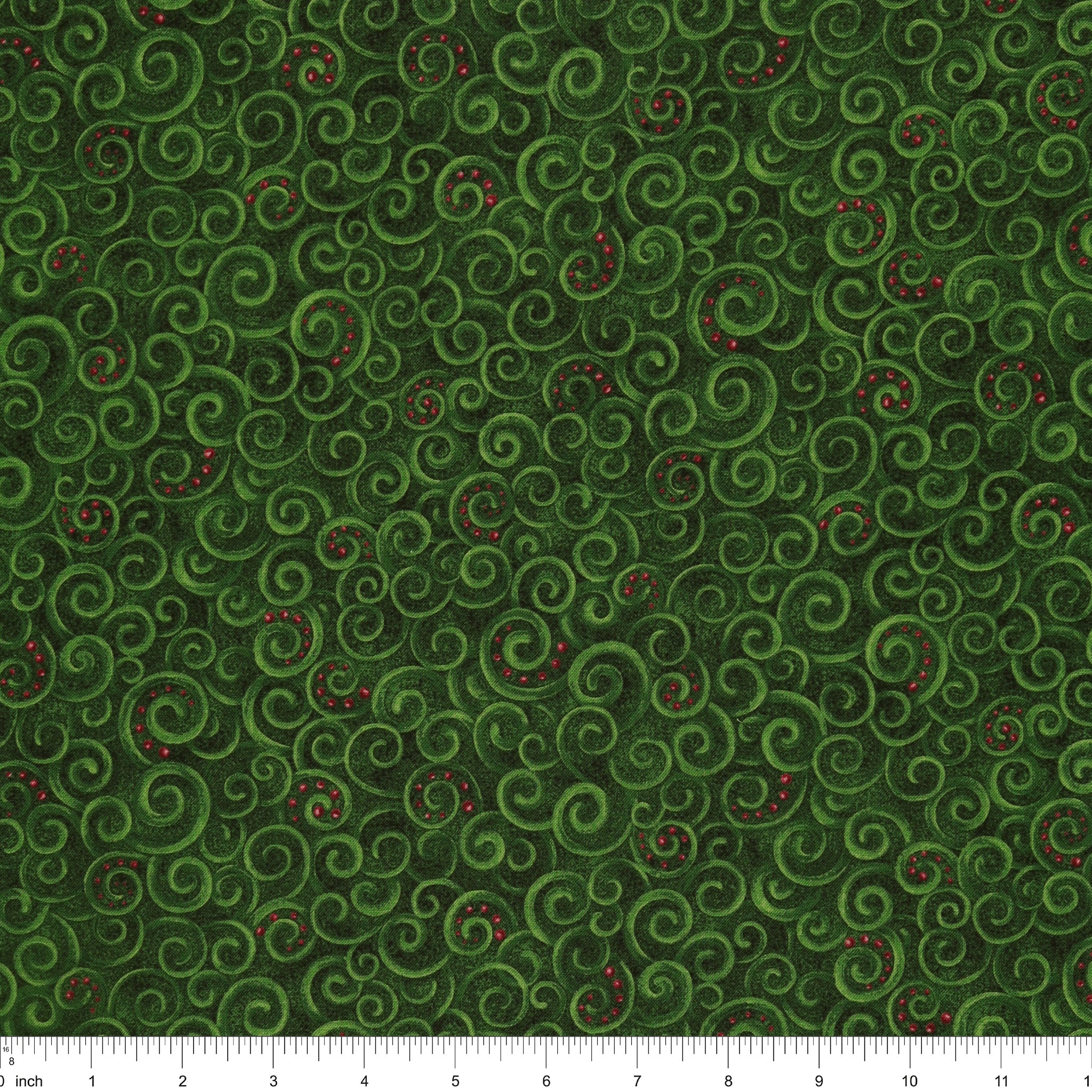 12 Days of Christmas Fabric Collection - Motion Green - Image 3