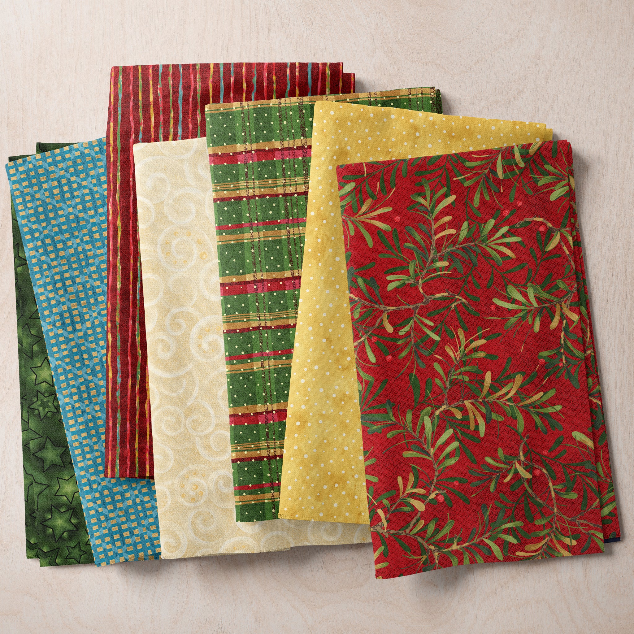 12 Days of Christmas 10" Fabric Squares - 42pc - Image 3