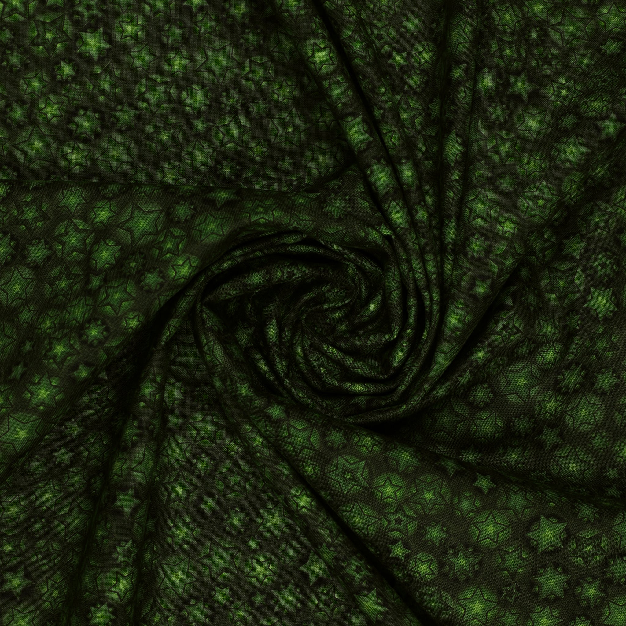 12 Days of Christmas Fabric Collection - Starry Skies Green - Image 2