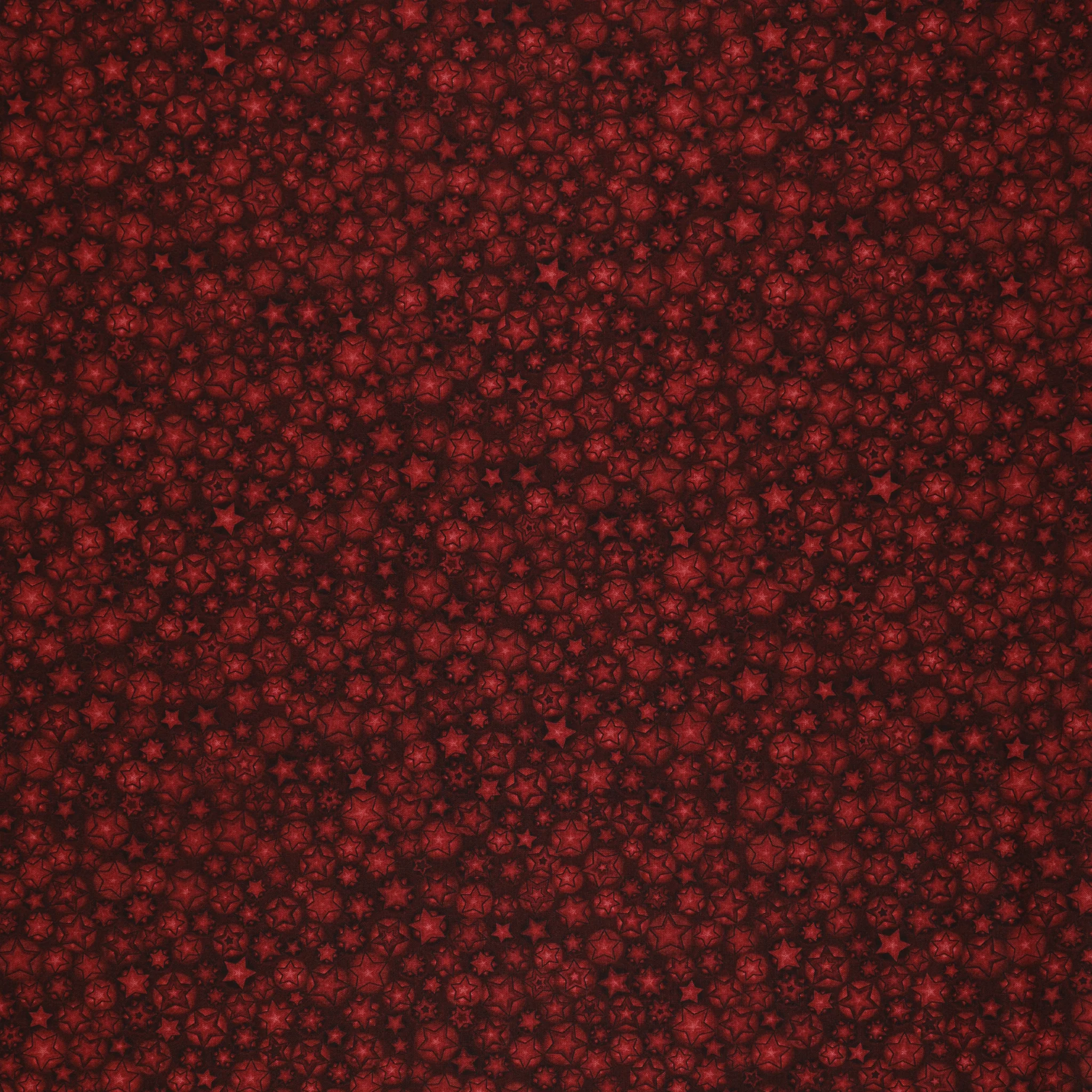 12 Days of Christmas Fabric Collection - Starry Skies Red