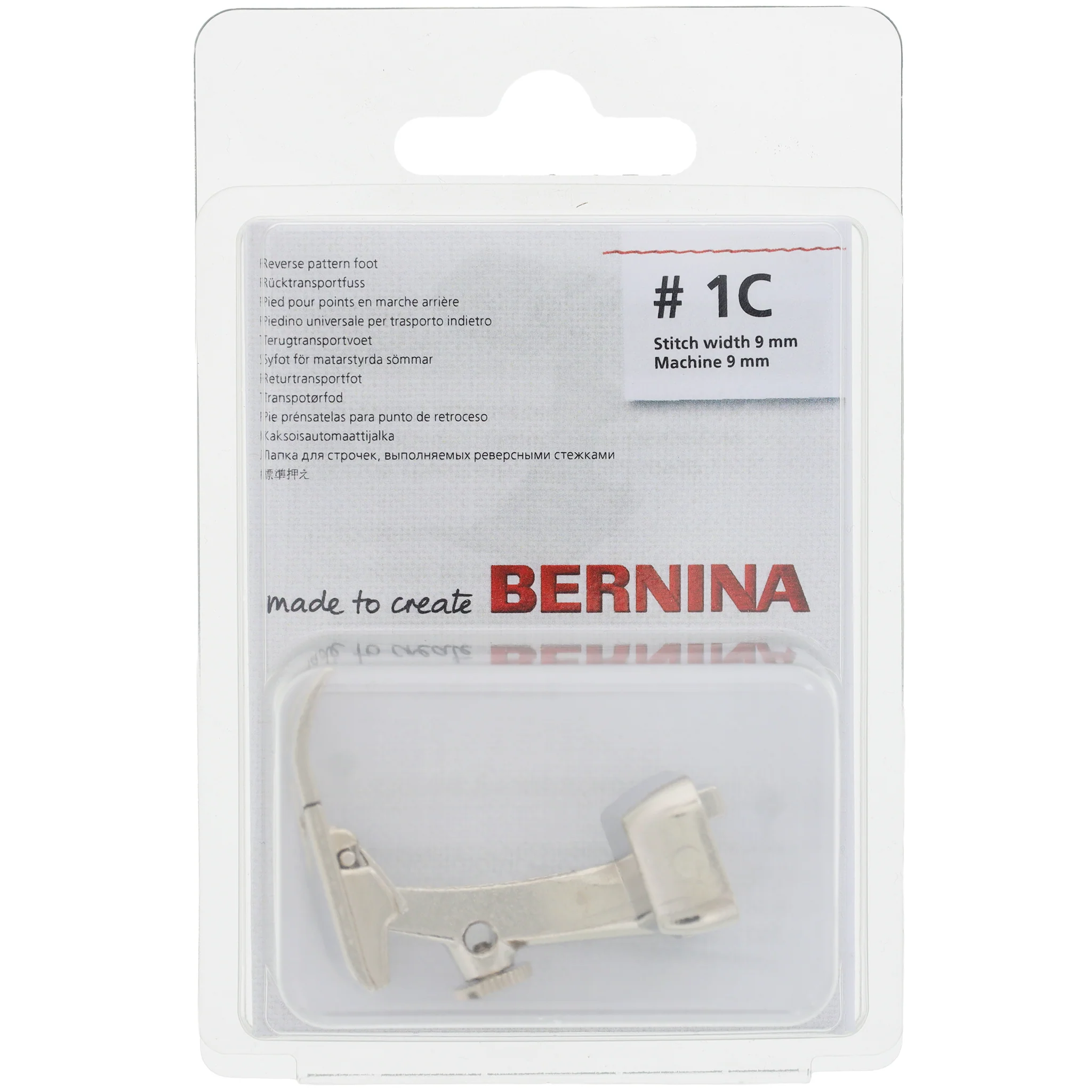 #1C Reverse Pattern Foot, Bernina #0332027200 - Image 2
