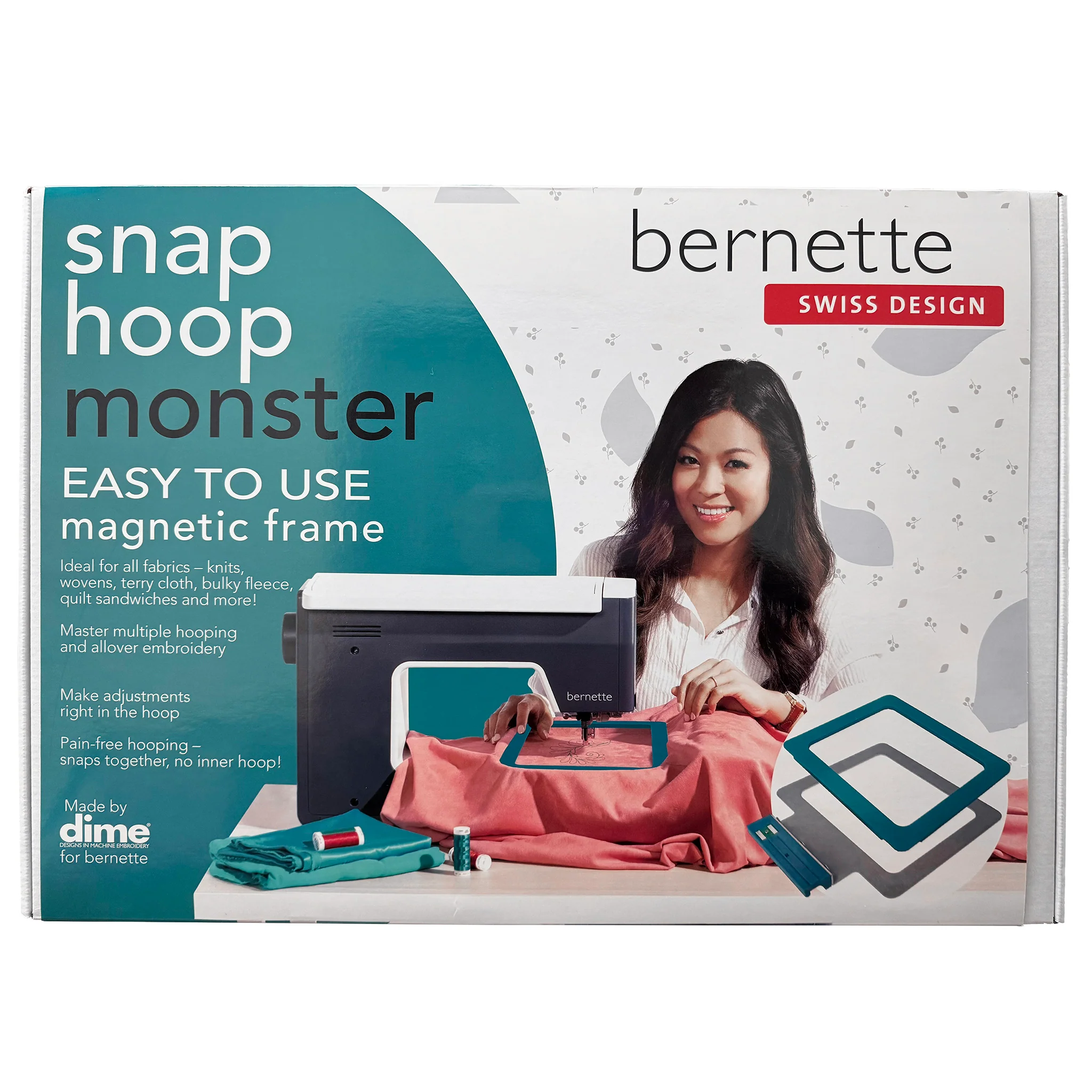 5" x 7" Snap Hoop Monster Magnetic Frame, Bernette #5020210397 - Image 3
