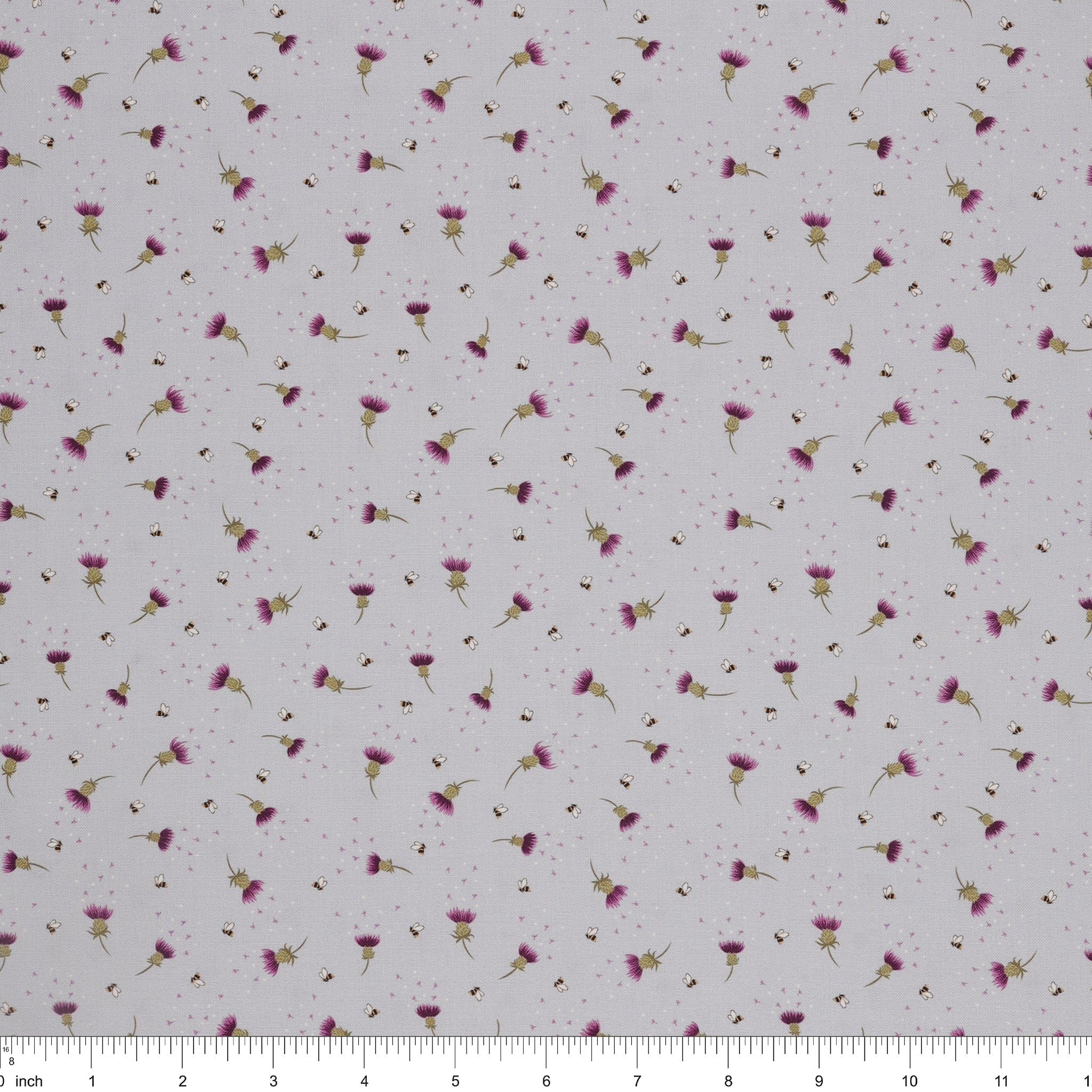 A Celtic Summer Fabric Collection - Bee Thistle Blue - Image 3