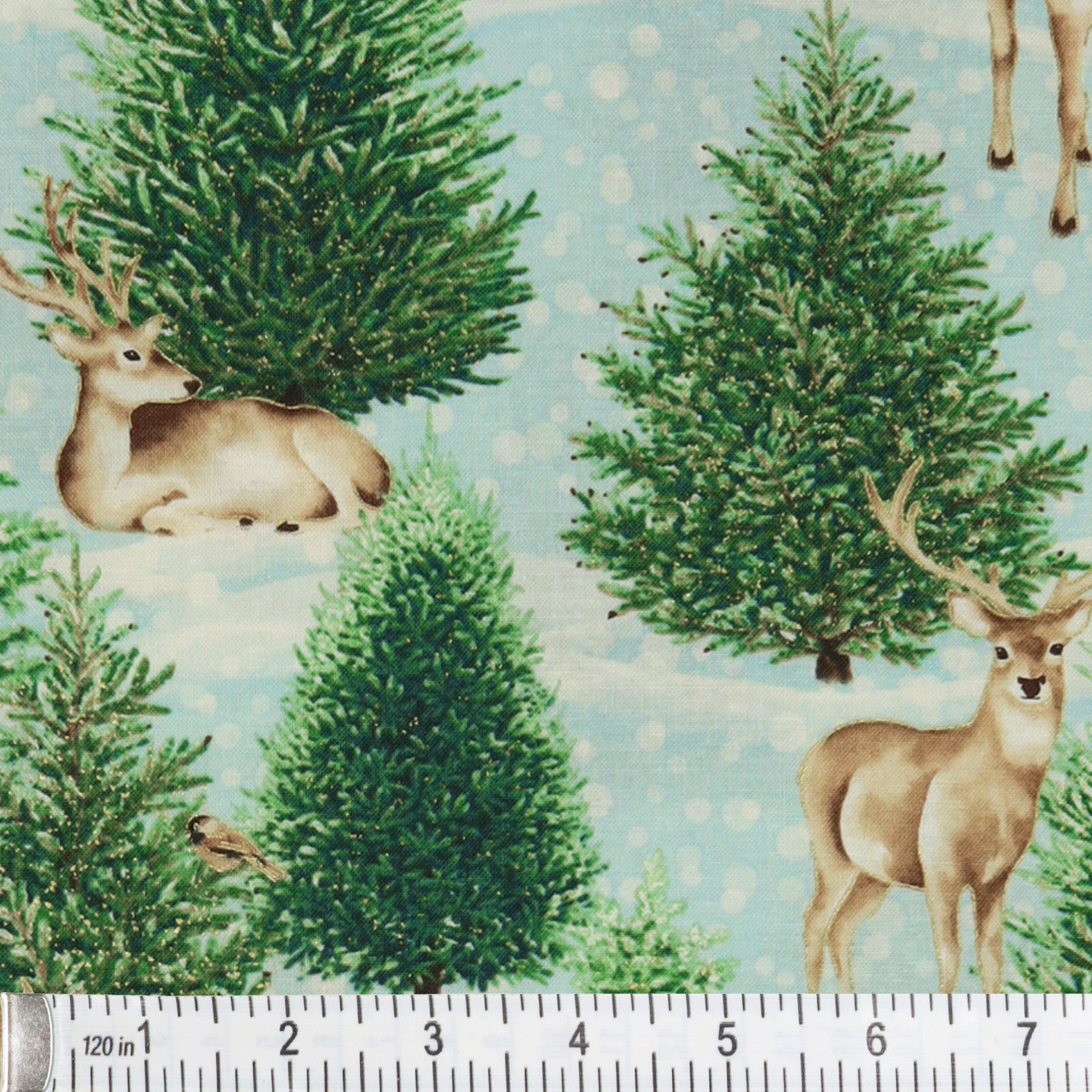 A Winter's Day Fabric Collection - A Winter's Day Scene - Image 2