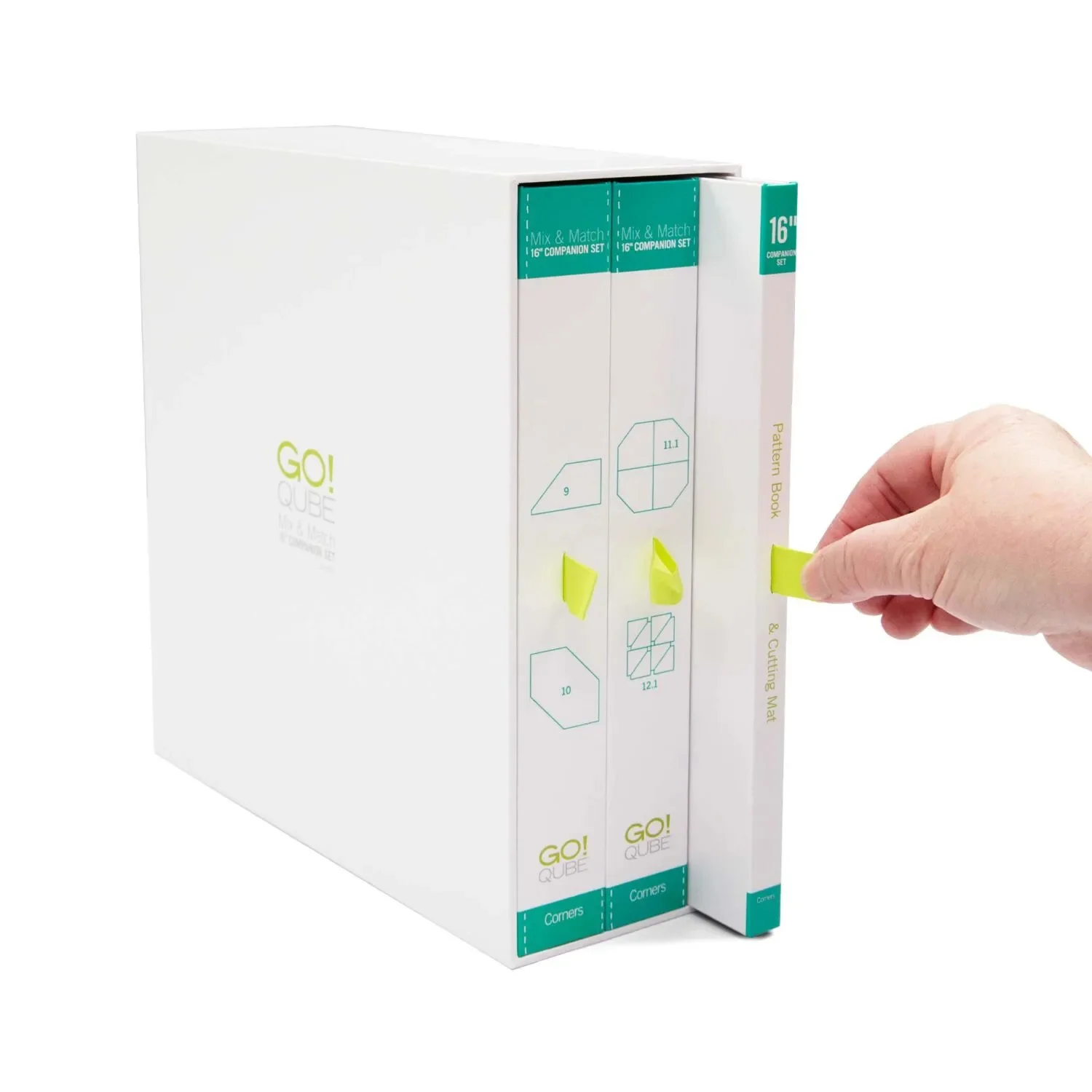 Accuquilt GO! Qube 16" Companion Set - Corners - Image 6