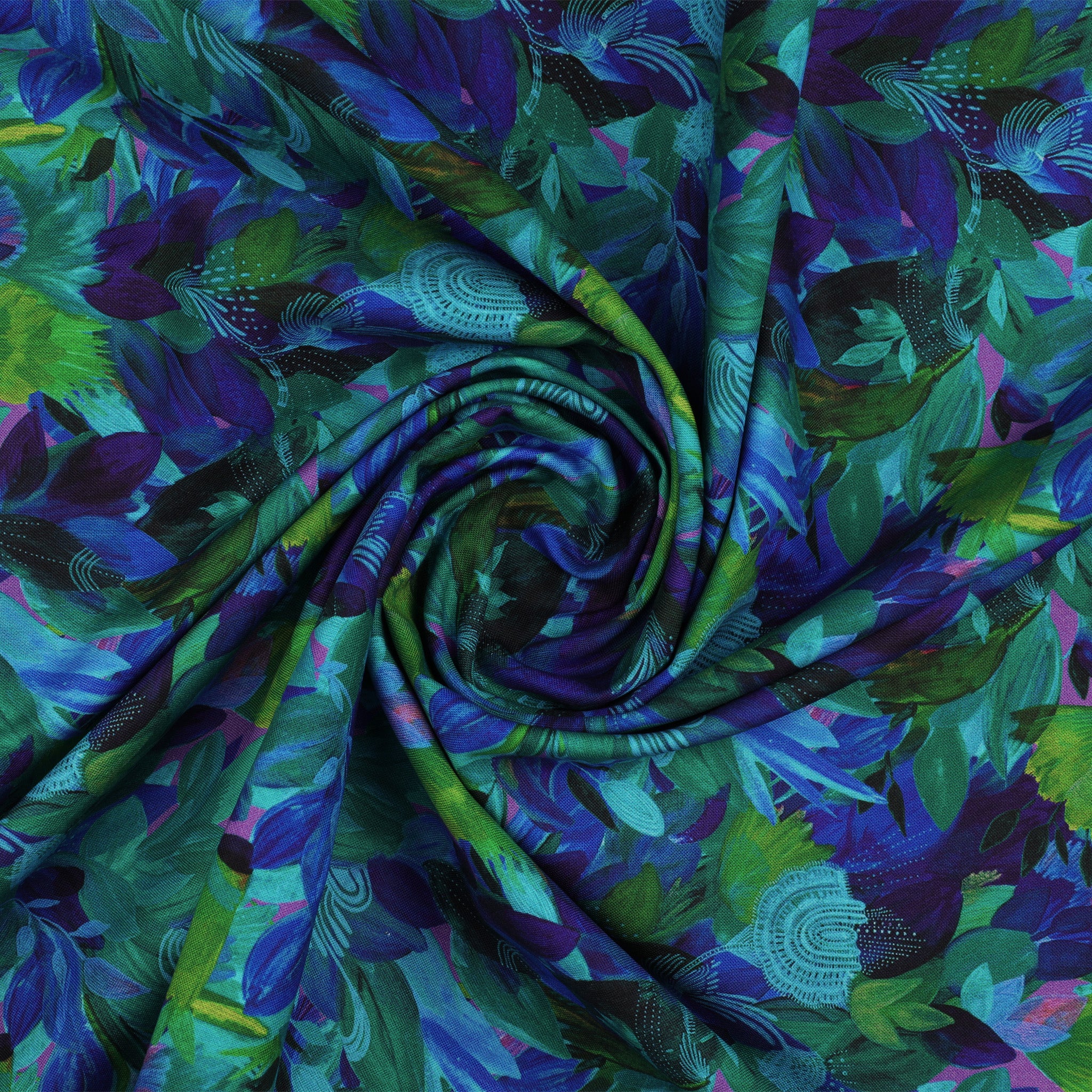 Affinity Fabric Collection - Exotica Turquoise - Image 2