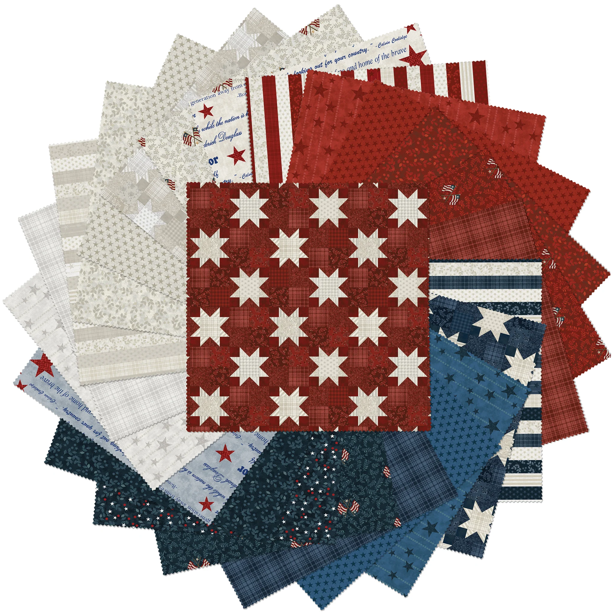 American Valor 10" Fabric Squares - 42pc - Image 2