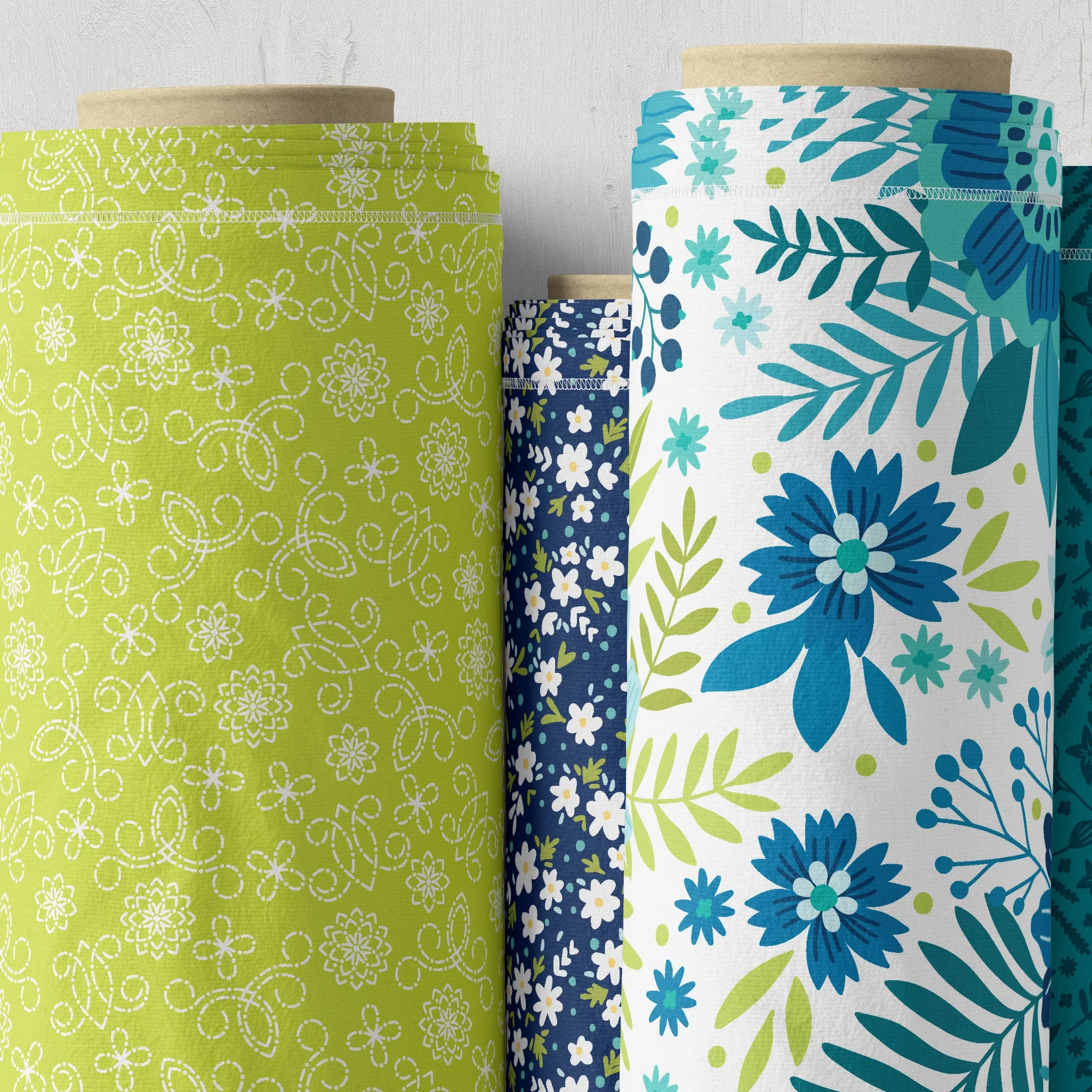 Among the Wildflowers II Fabric Collection - Primrose Ice - Image 6