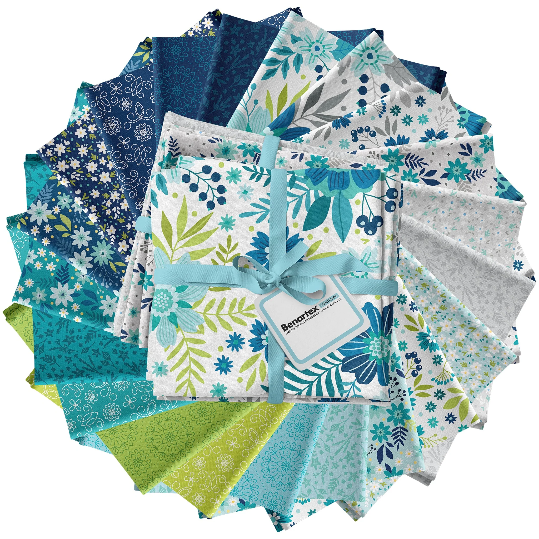 Among the Wildflowers II Fabric Collection - Primrose Ice - Image 7