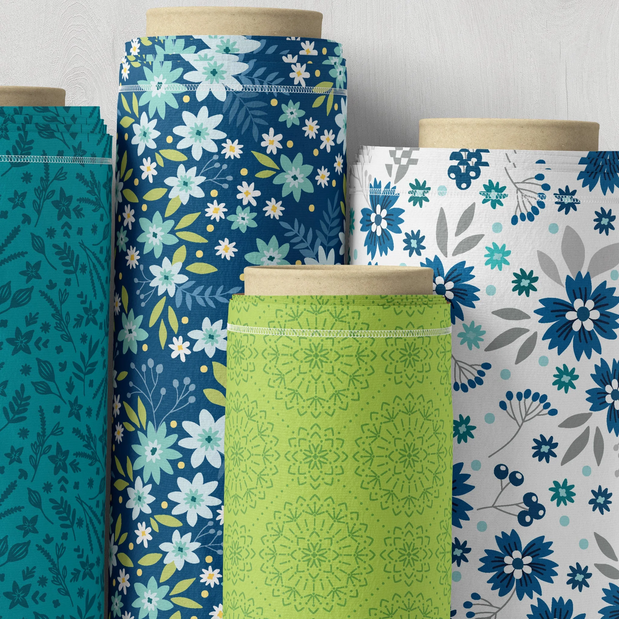 Among the Wildflowers II Fabric Collection - Primrose Ice - Image 8