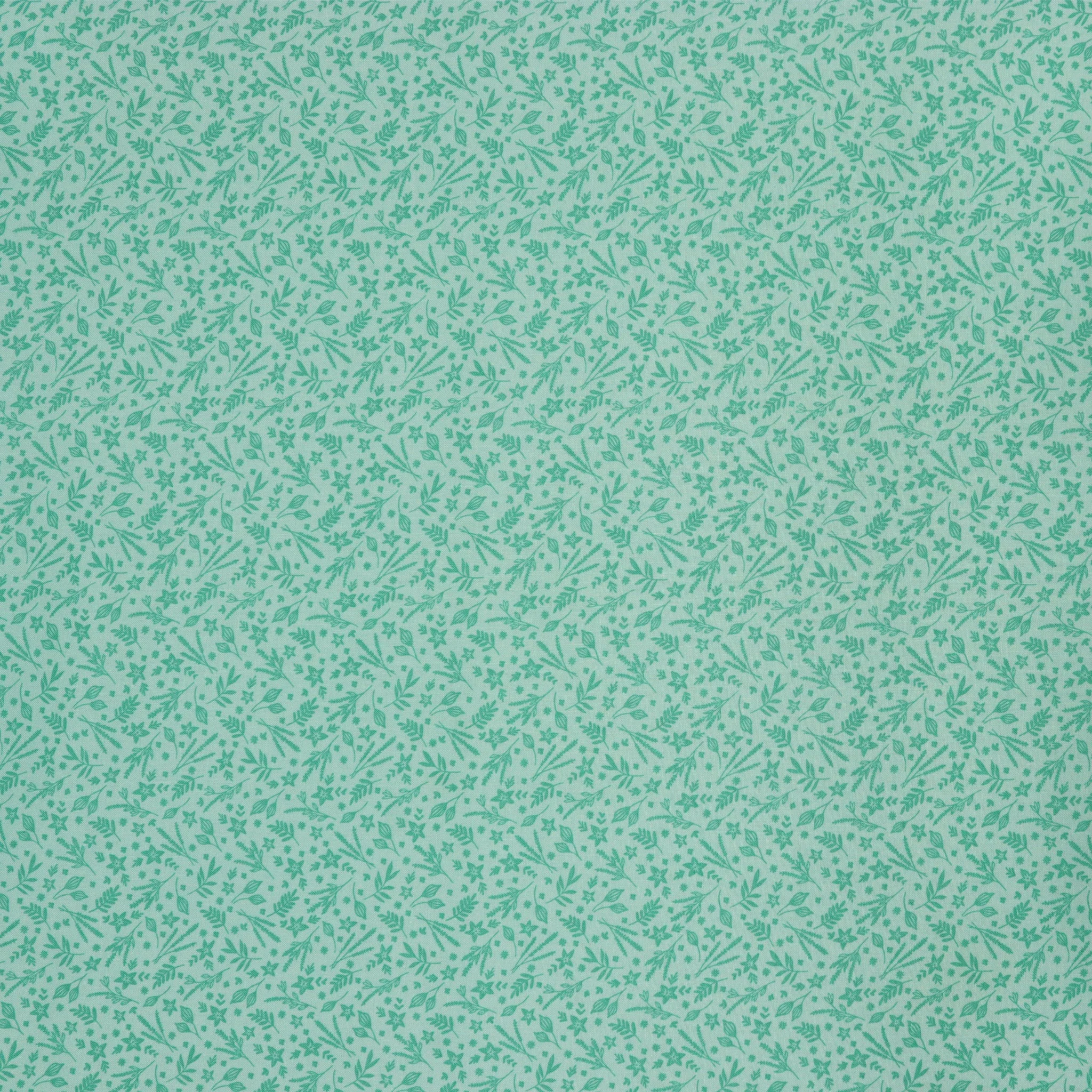Among the Wildflowers II Fabric Collection - Sketch Book Aqua