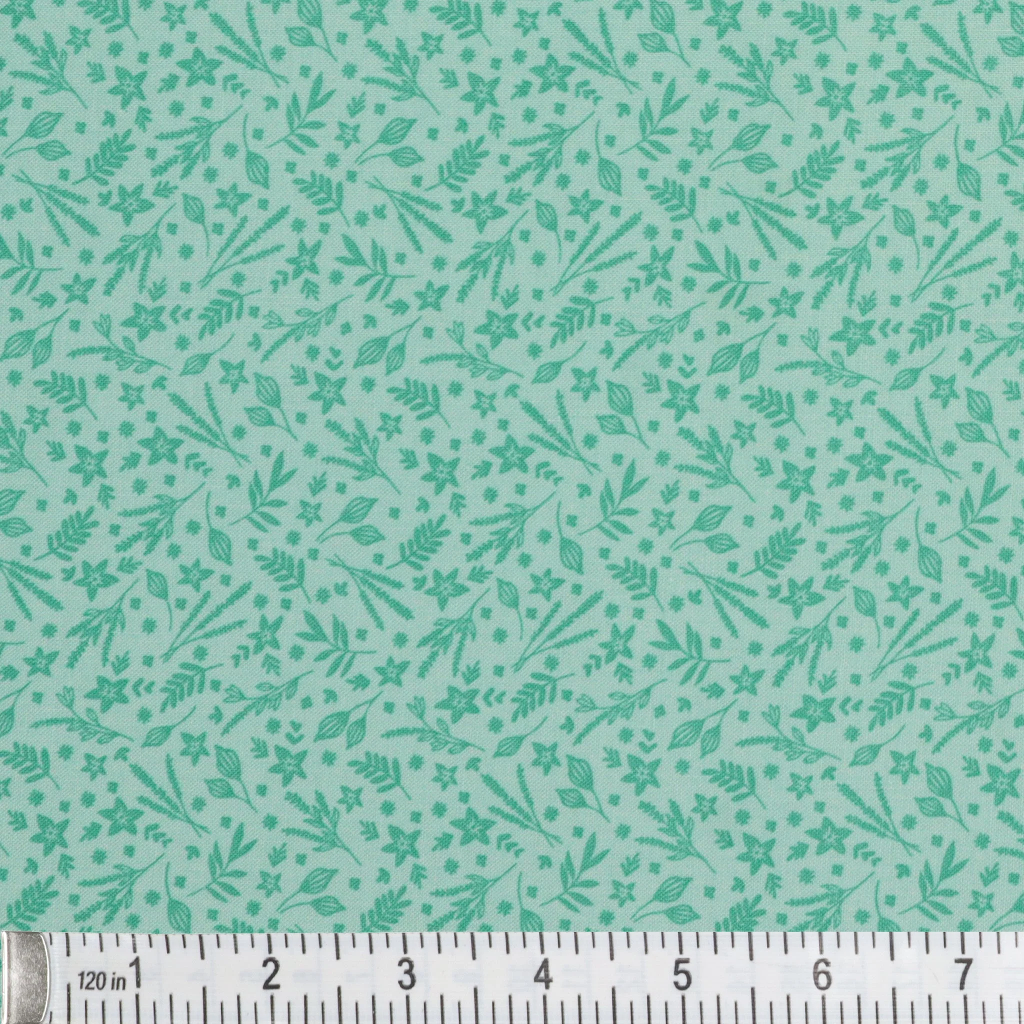 Among the Wildflowers II Fabric Collection - Sketch Book Aqua - Image 3