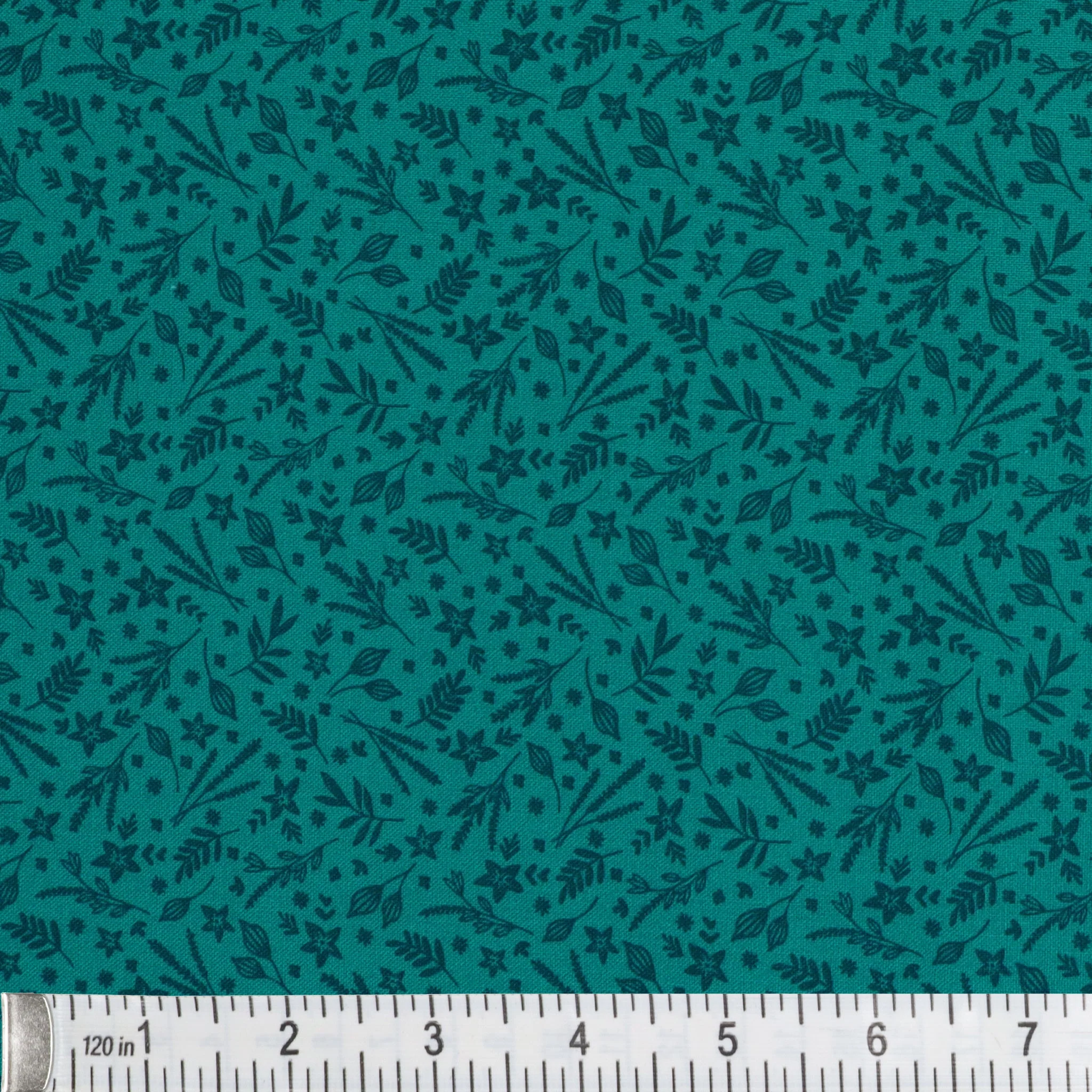 Among the Wildflowers II Fabric Collection - Sketch Book Teal - Image 3