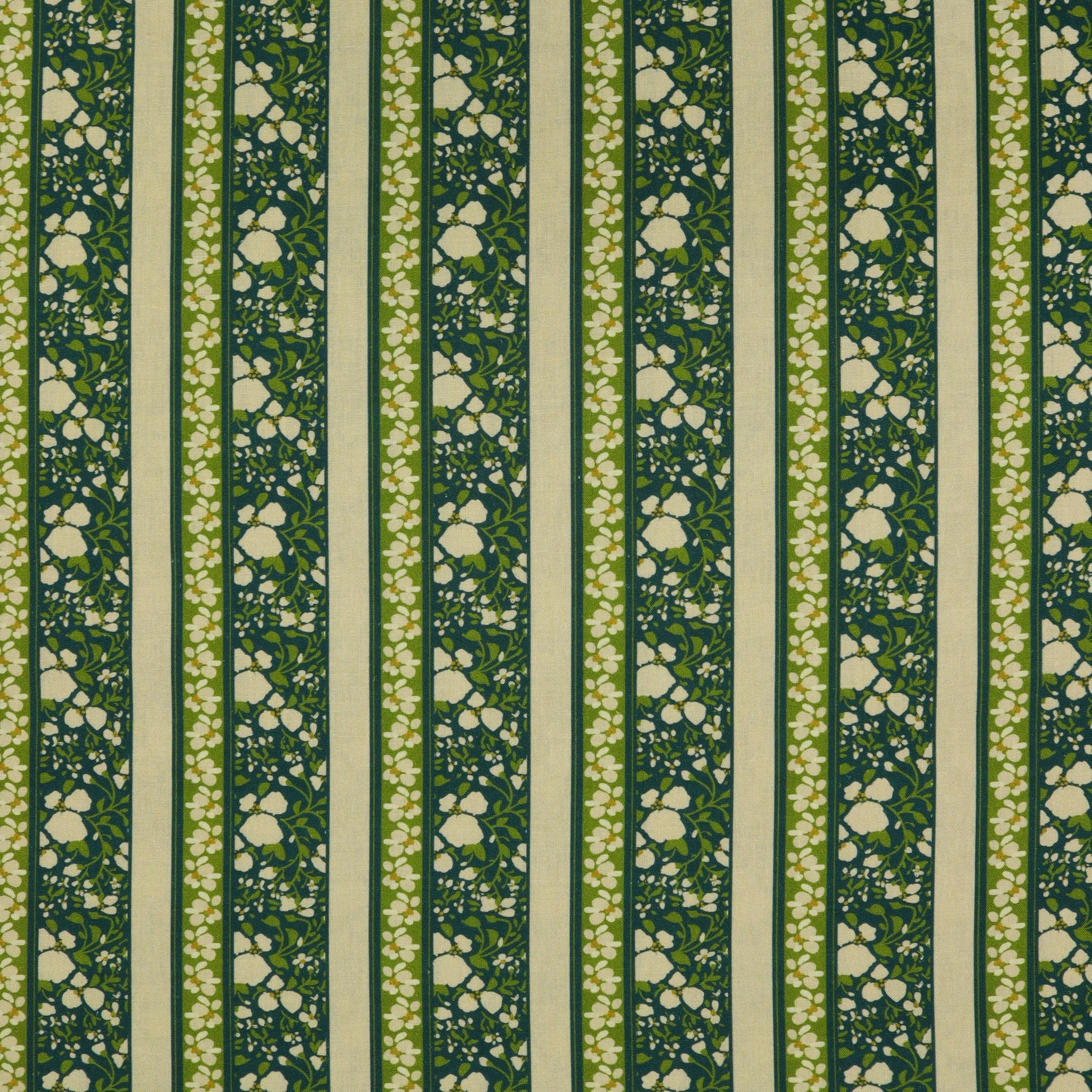 Anthology Fabric Collection - Beloved Memoir Fern in Linen Blend