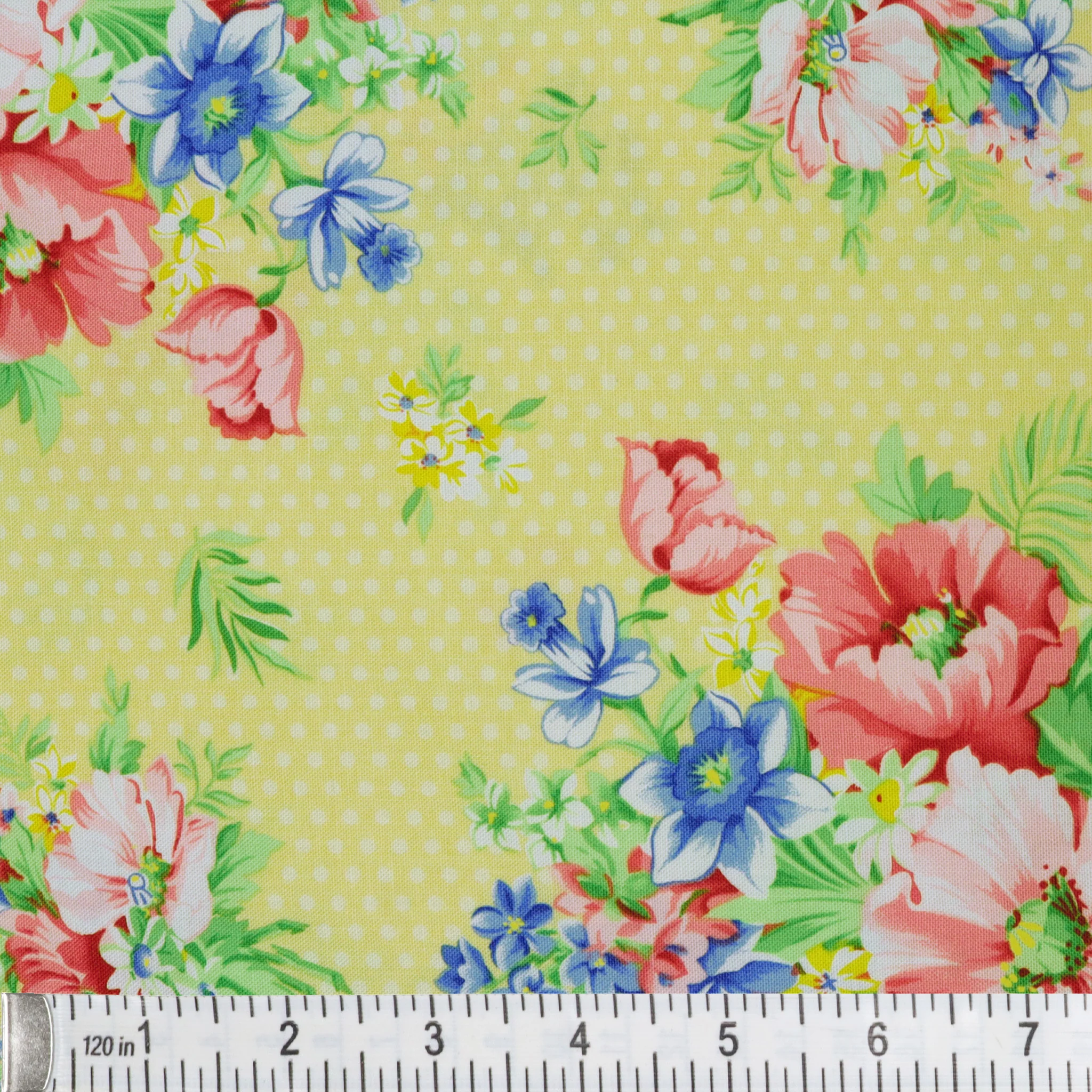 April's Garden Fabric Collection - Charming Yellow