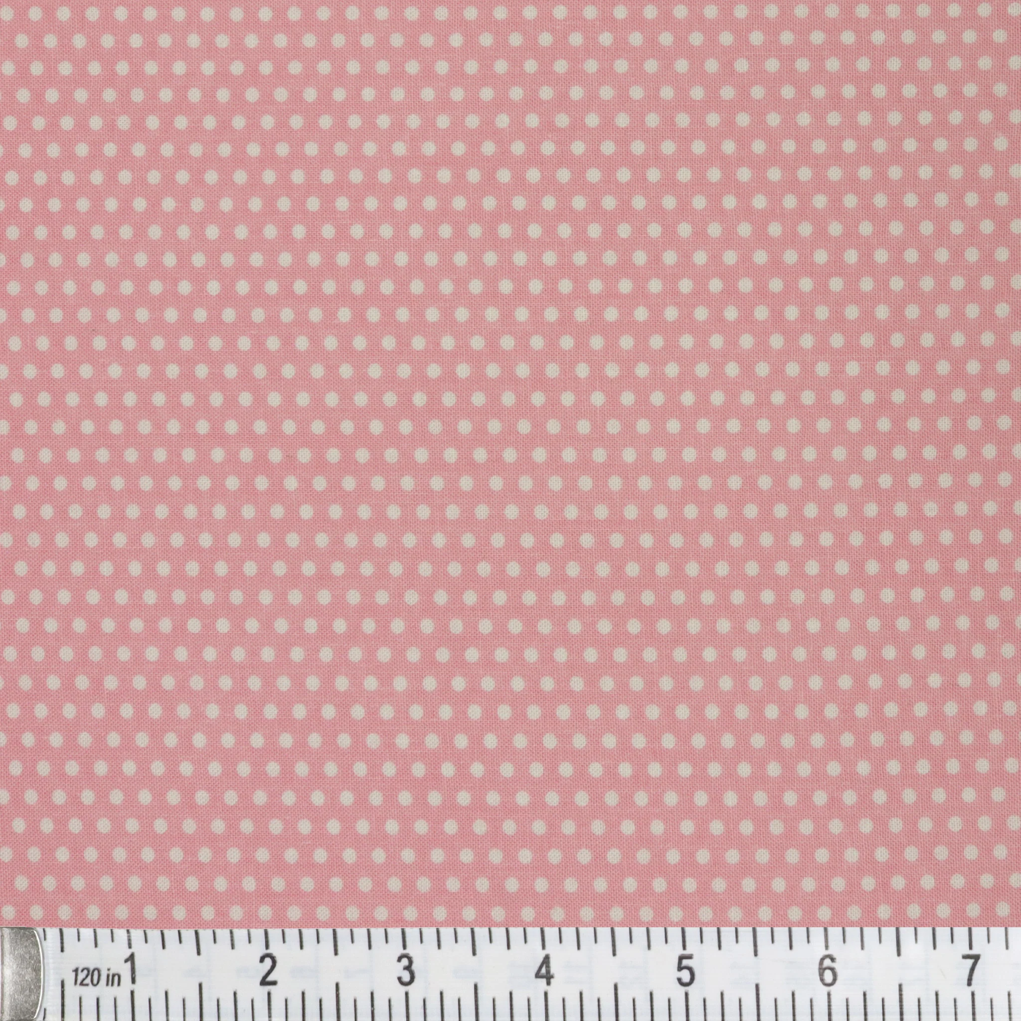 April's Garden Fabric Collection - Garden Dot Light Pink - Image 2
