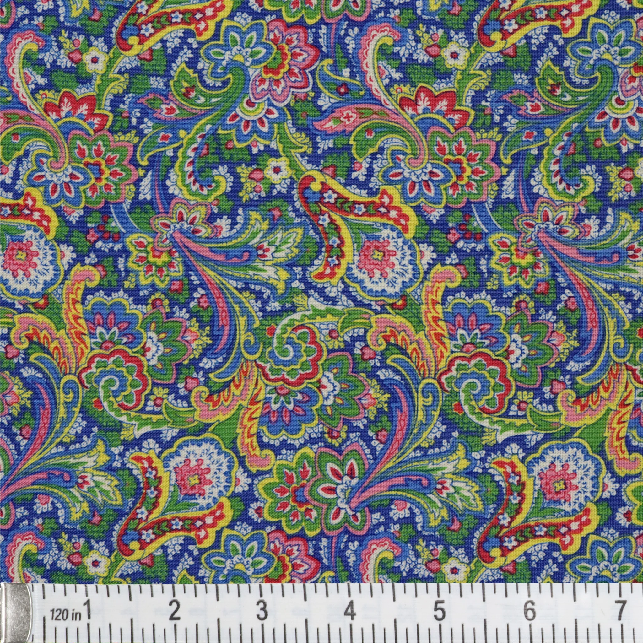 April's Garden Fabric Collection - Khanti Paisley Multi - Image 2
