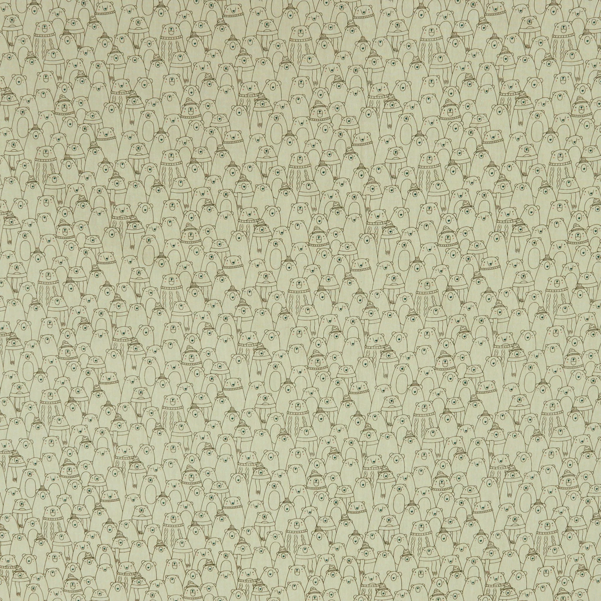 Arctic Tale Capsule Fabric Collection - Cozy Bears