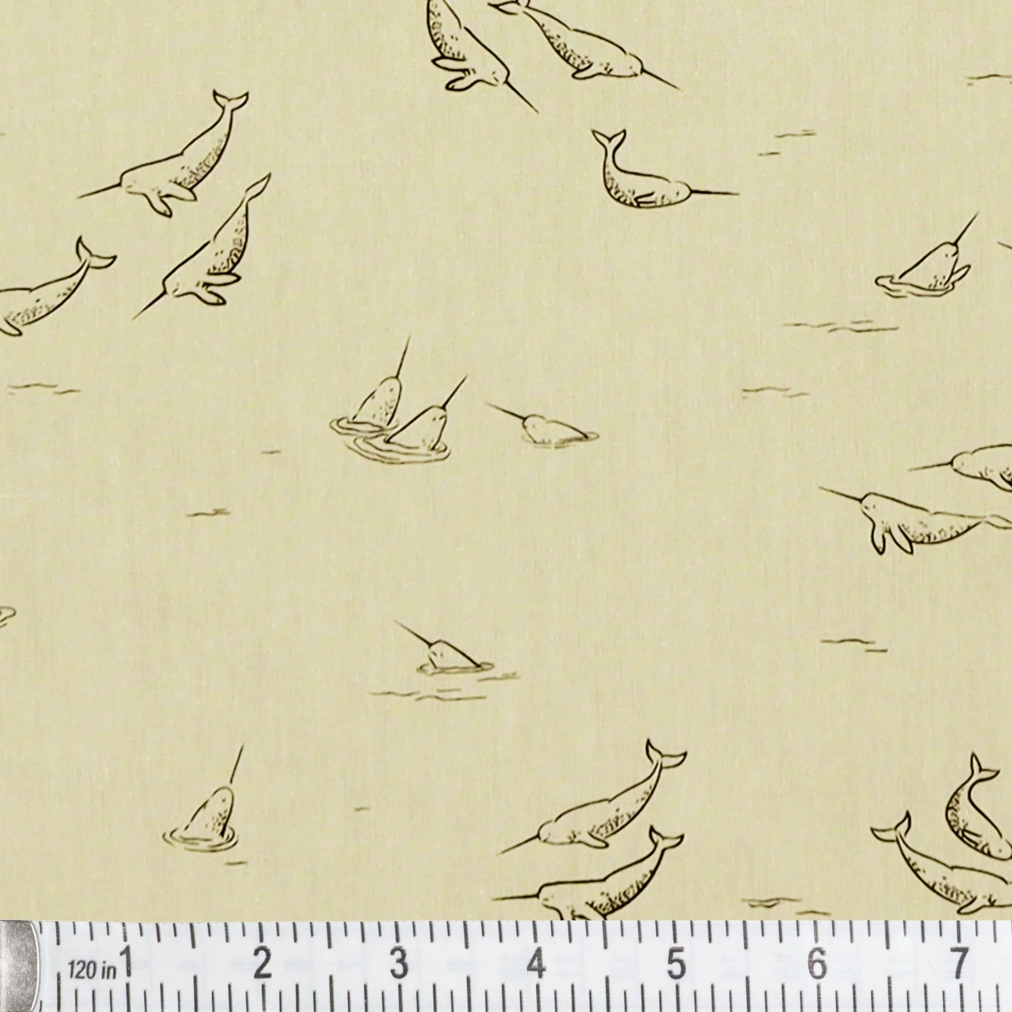 Arctic Tale Capsule Fabric Collection - Narwhal Dances - Image 2