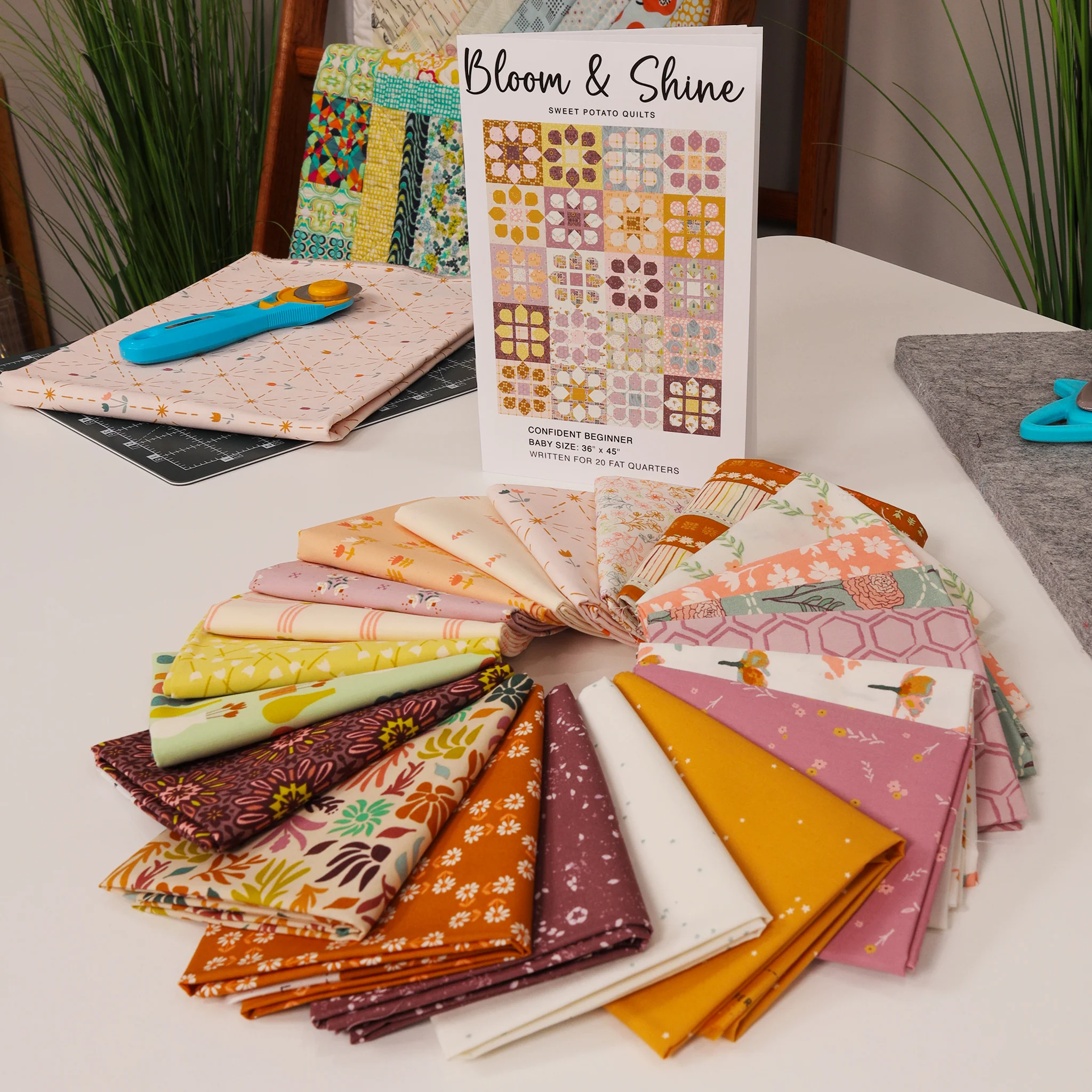 Art Gallery Bloom & Shine Quilt Kit - Image 4