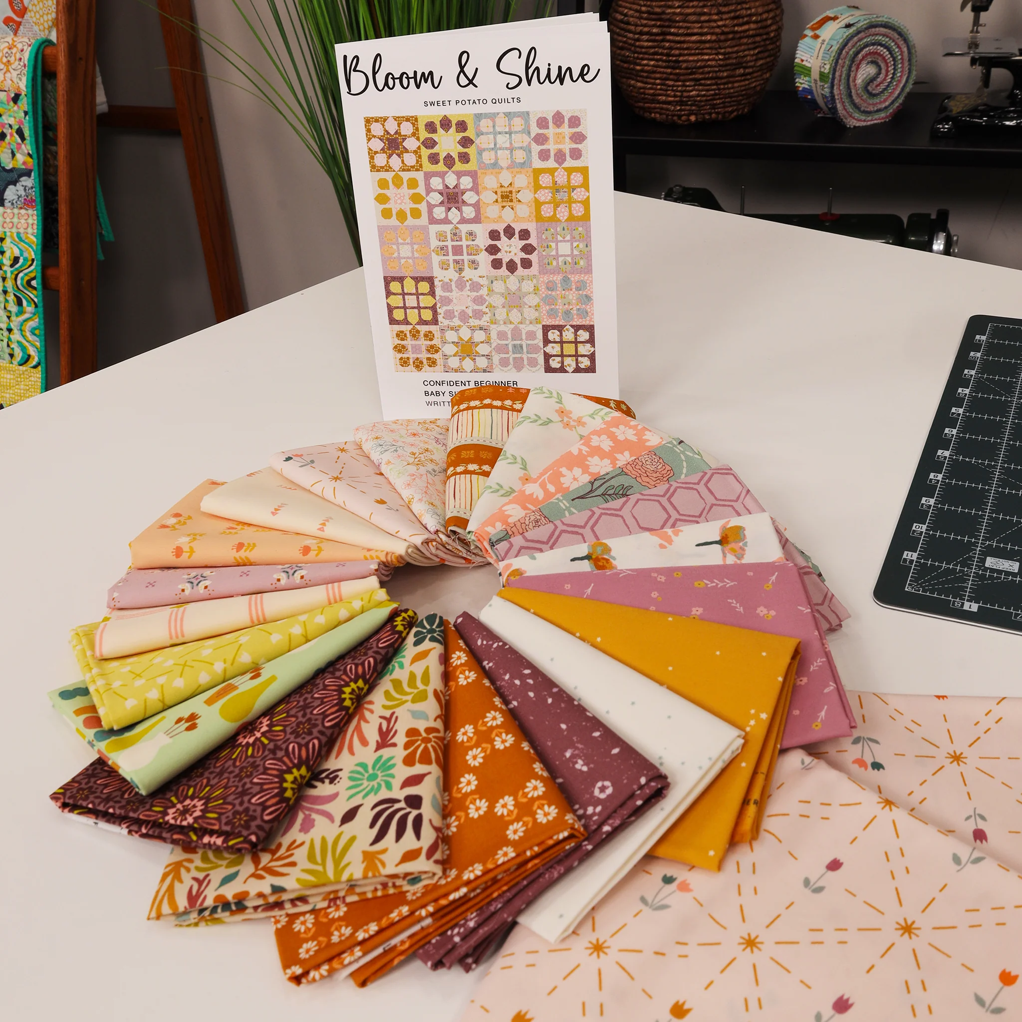 Art Gallery Bloom & Shine Quilt Kit - Image 9
