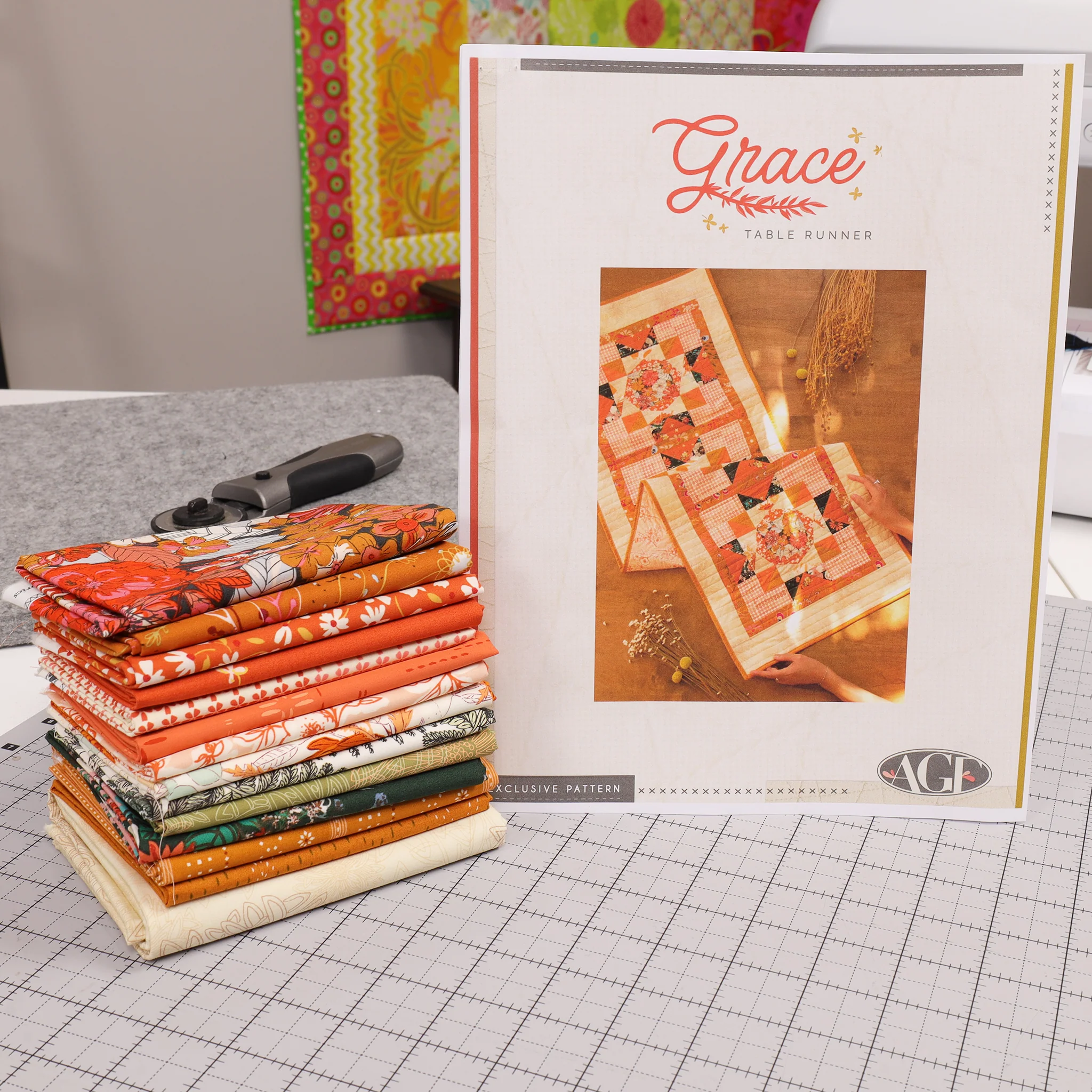 Art Gallery Grace Table Runner Pattern Kit - Image 2