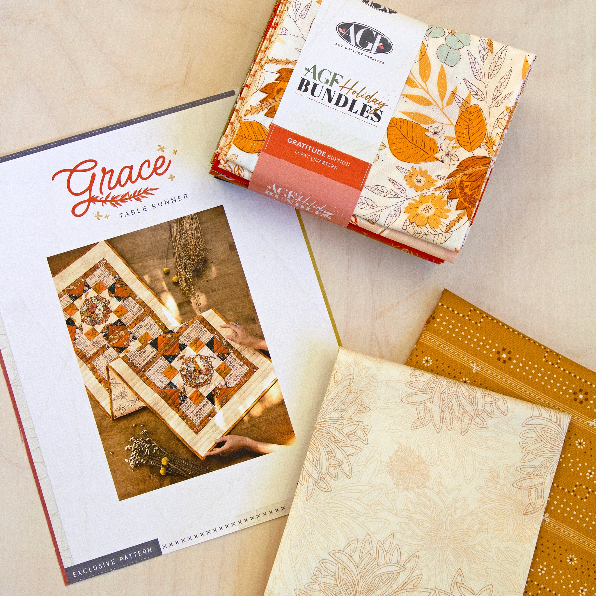 Art Gallery Grace Table Runner Pattern Kit - Image 3