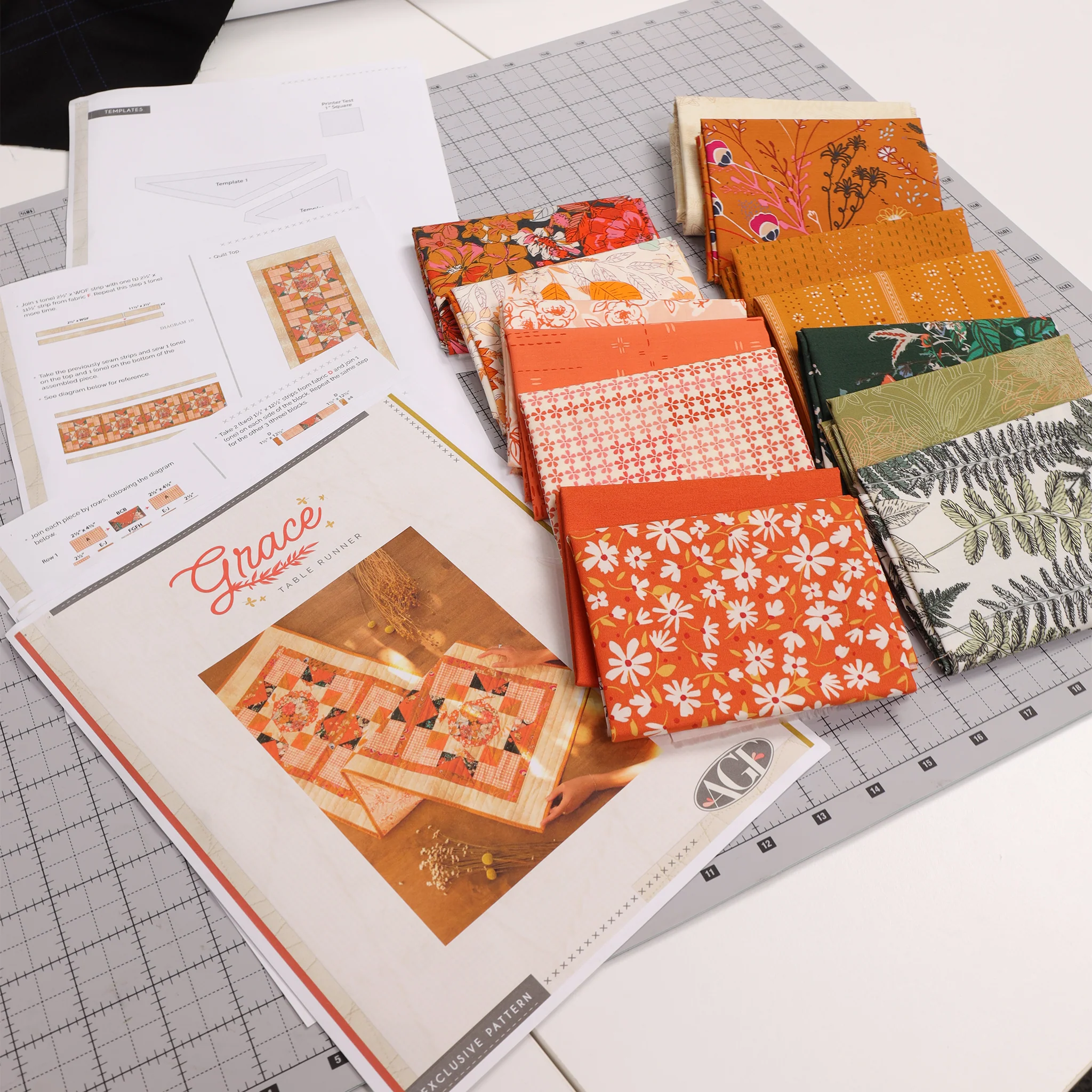Art Gallery Grace Table Runner Pattern Kit - Image 9