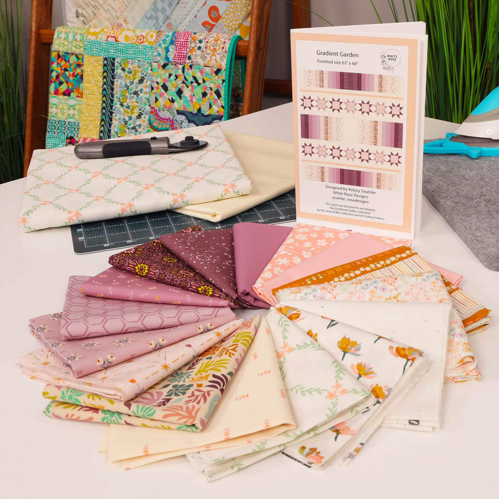 Art Gallery Gradient Garden Quilt Kit - Image 6