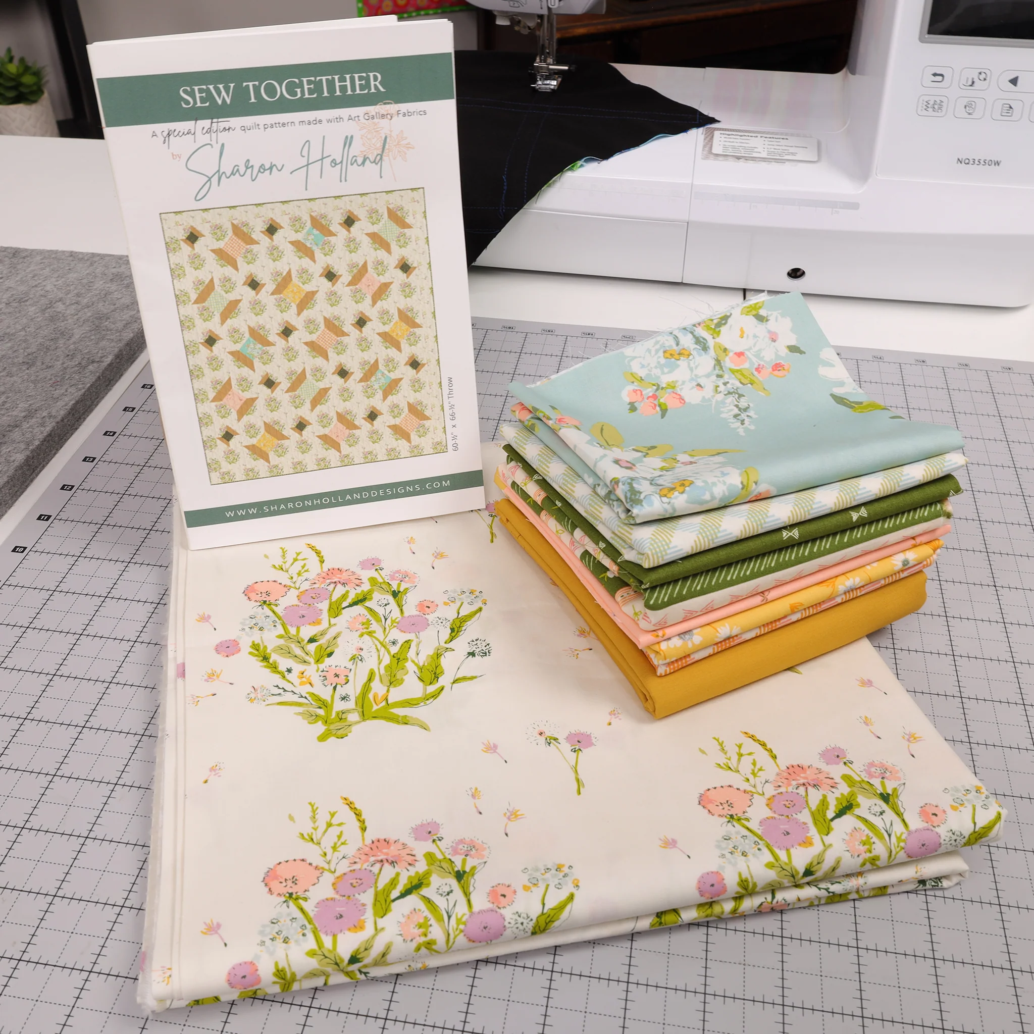 Art Gallery Sew Together Quilt Pattern Kit - Image 4