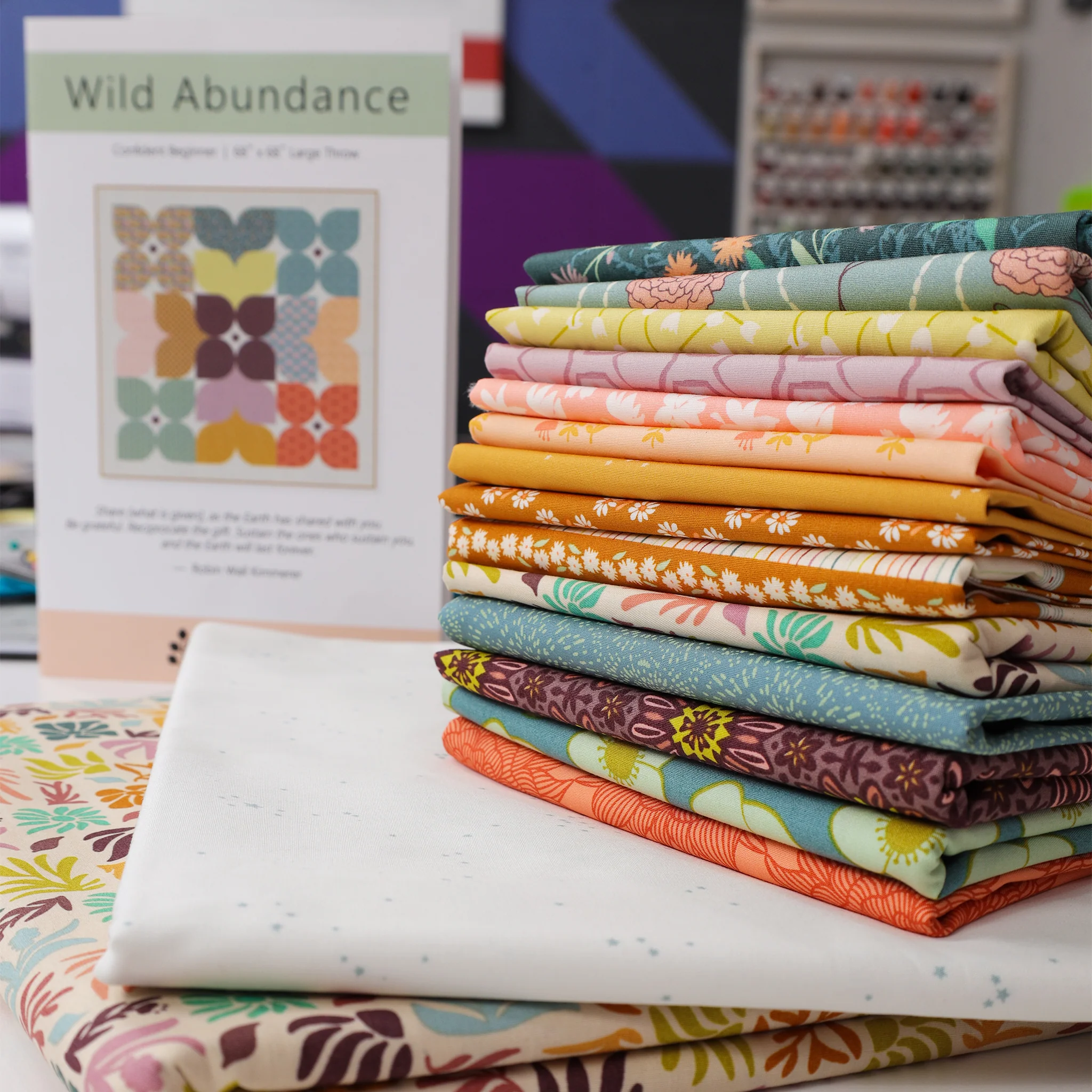 Art Gallery Wild Abundance Quilt Kit - Image 10