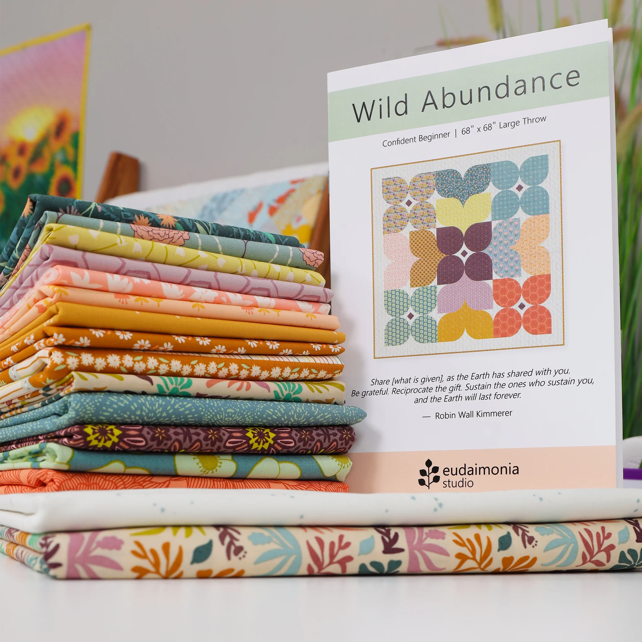 Art Gallery Wild Abundance Quilt Kit - Image 9