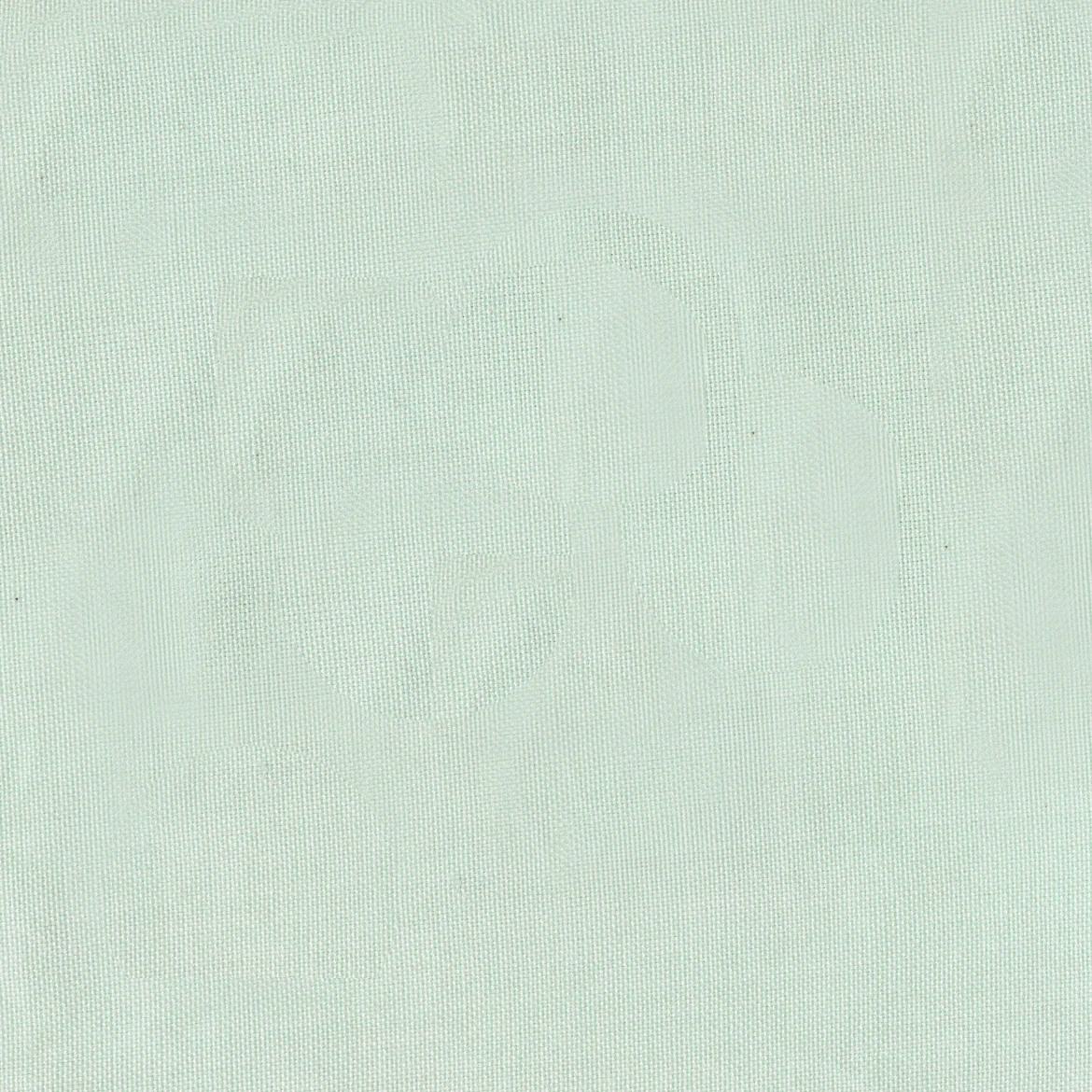 Artisan Cotton Fabric Collection - White/Aqua