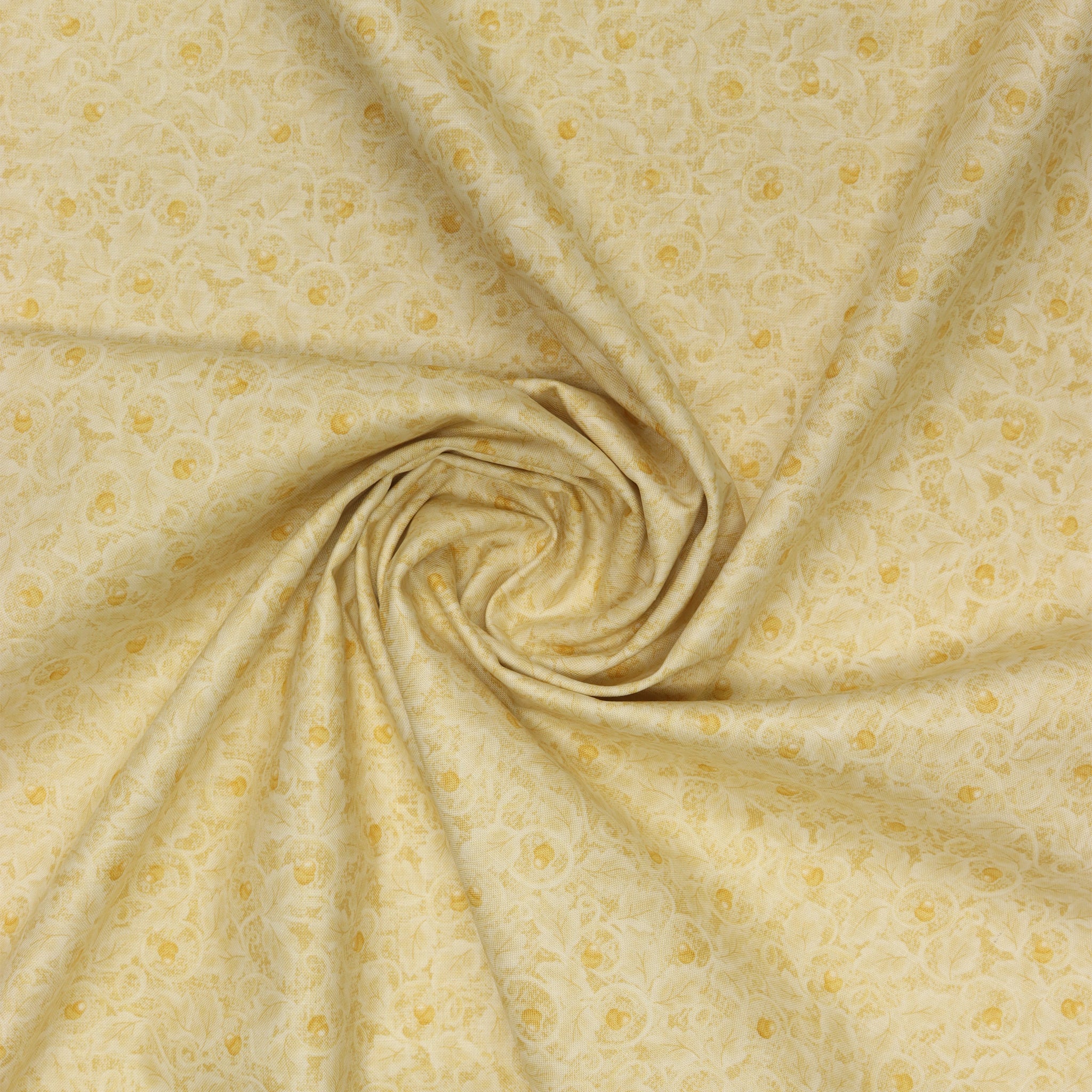 Autumn Breeze Fabric Collection - Acorn Twirl Cream - Image 2