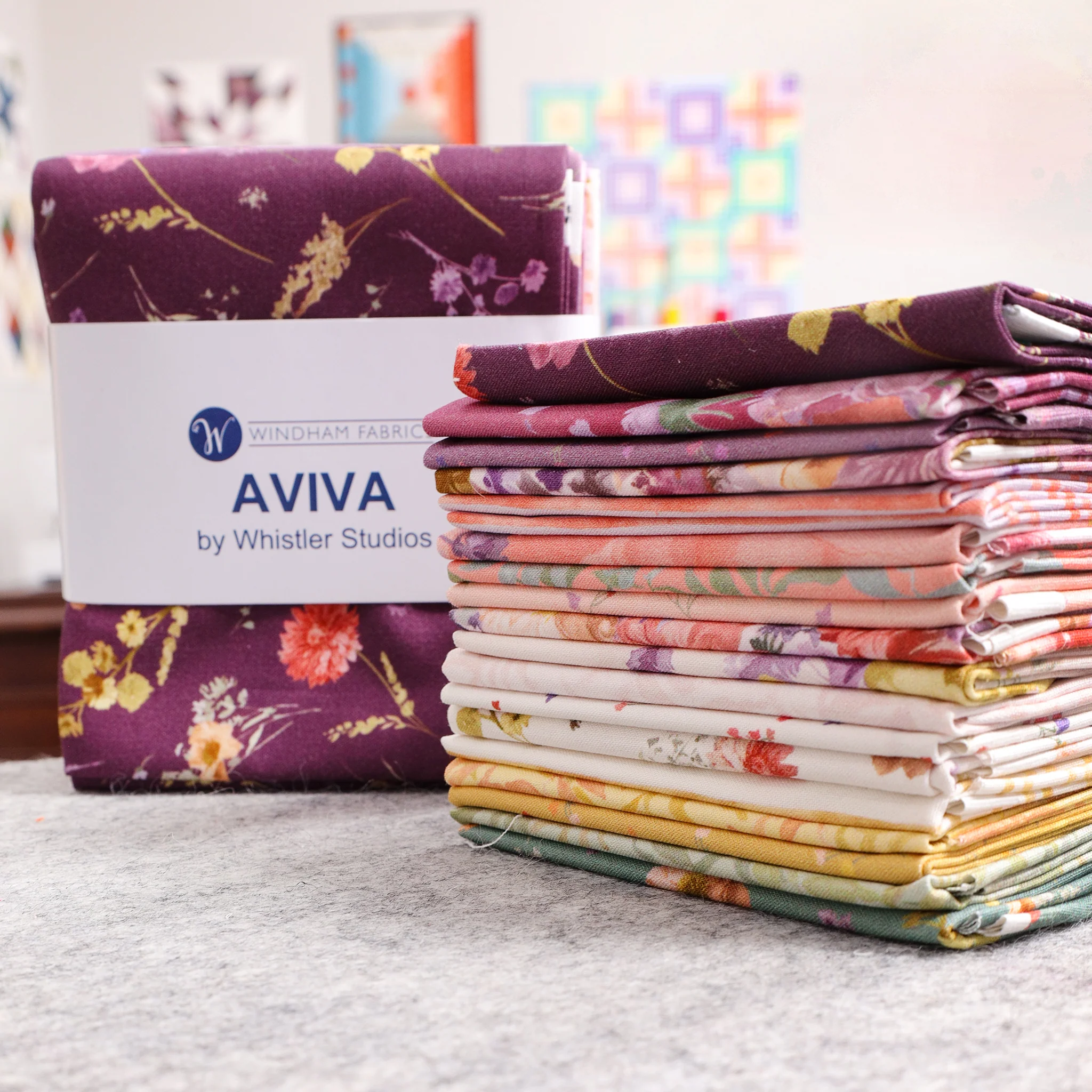 Aviva 18pc Fat Quarter Bundle - Image 4