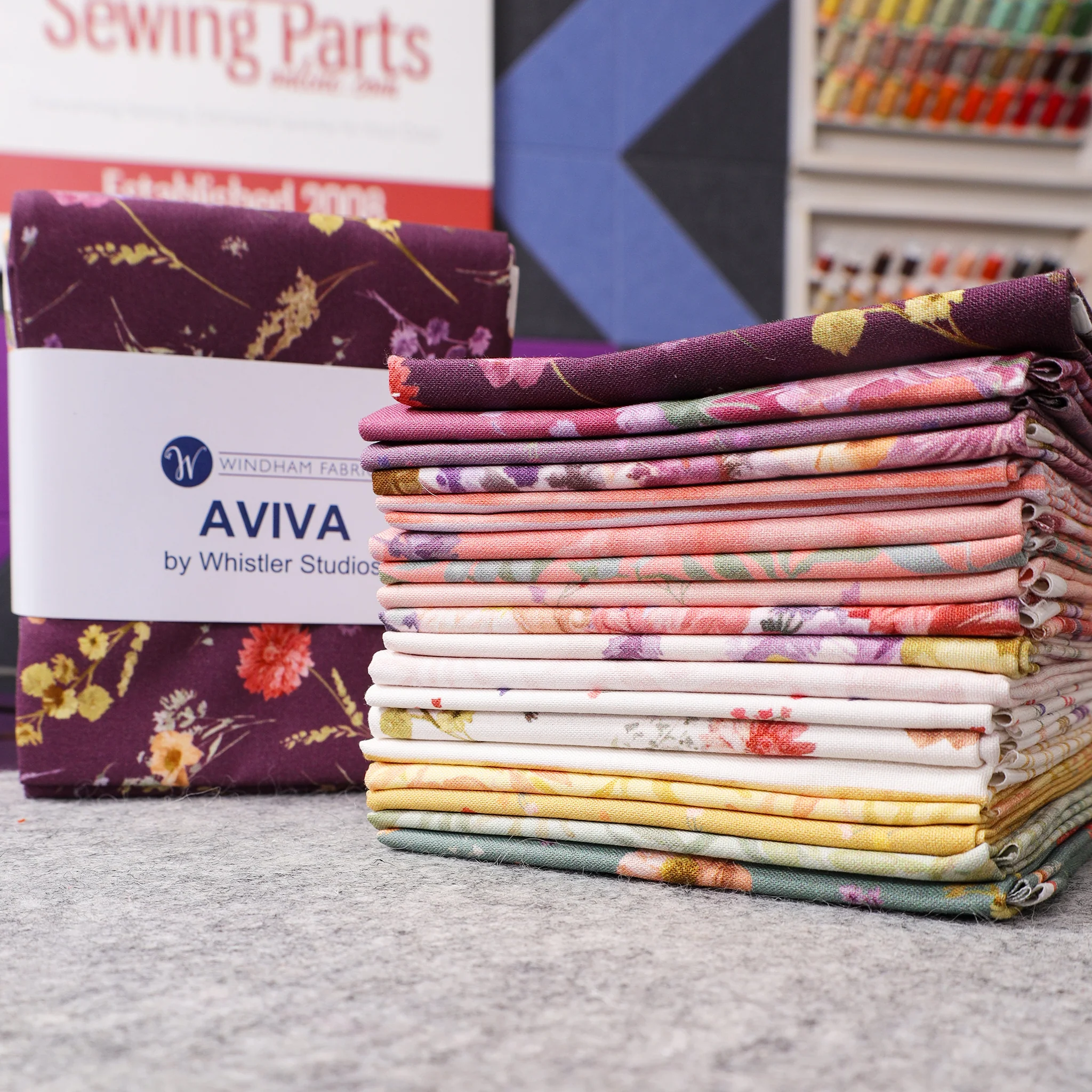Aviva 18pc Fat Quarter Bundle - Image 6