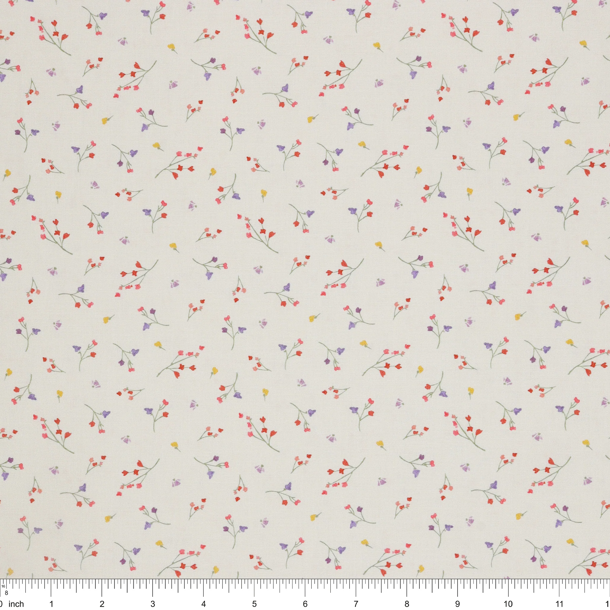 Aviva Fabric Collection - Sprig Ivory - Image 3
