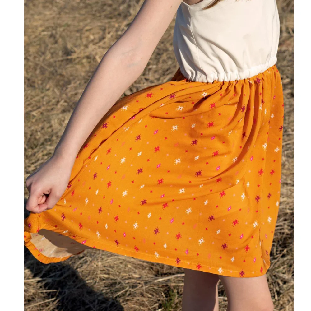 Awaska Russet Fabric in Rayon - Image 4