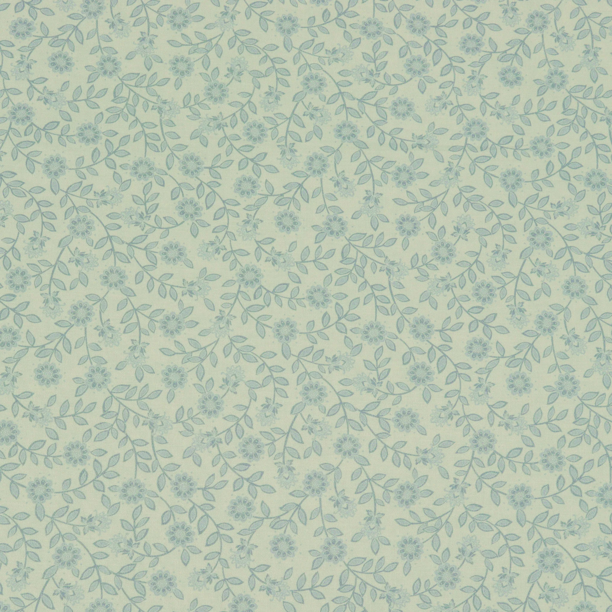 Backings & Basics 108" Wide Quilt Backing Fabric Collection - Field Floral Denim