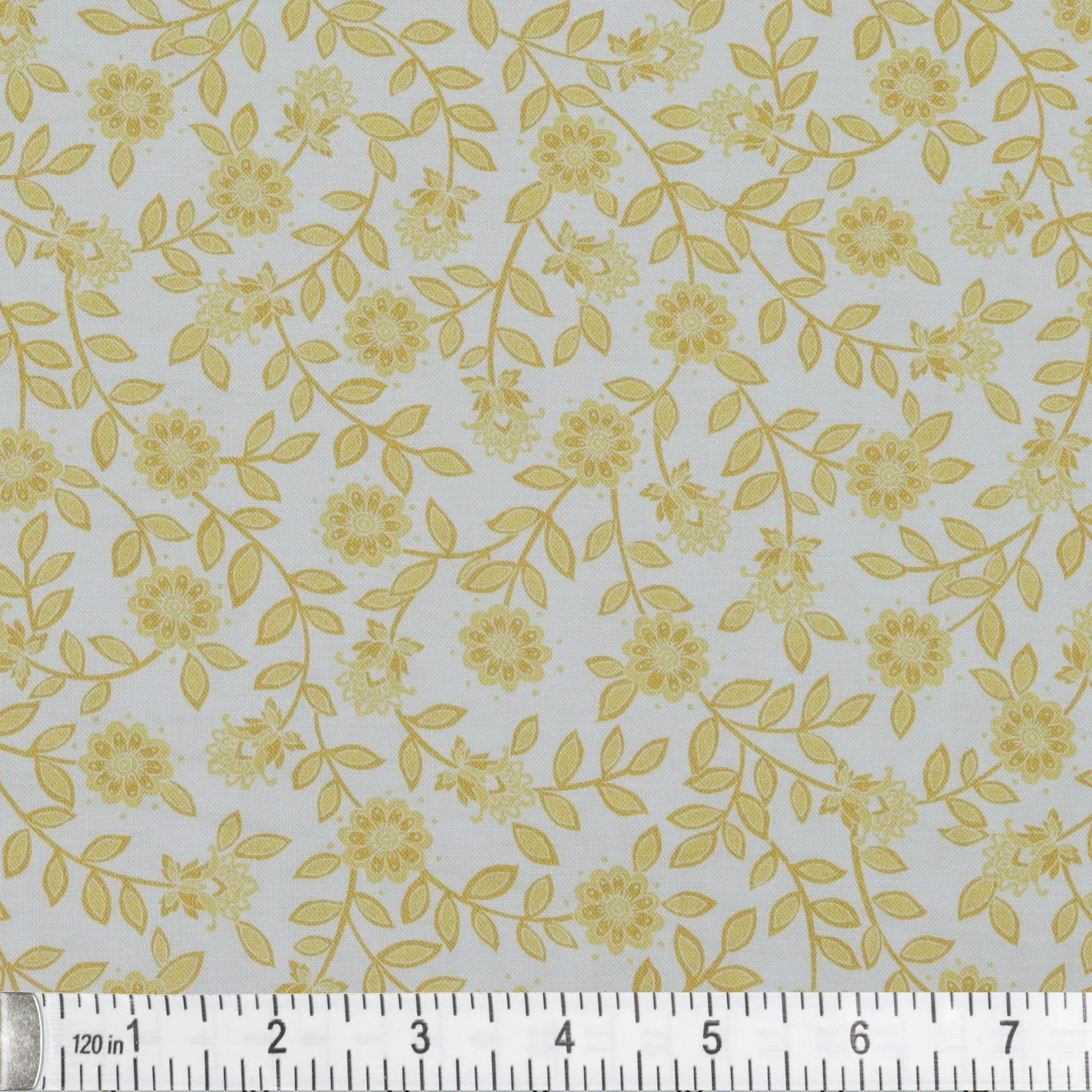 Backings & Basics 108" Wide Quilt Backing Fabric Collection - Field Floral Honey - Image 2
