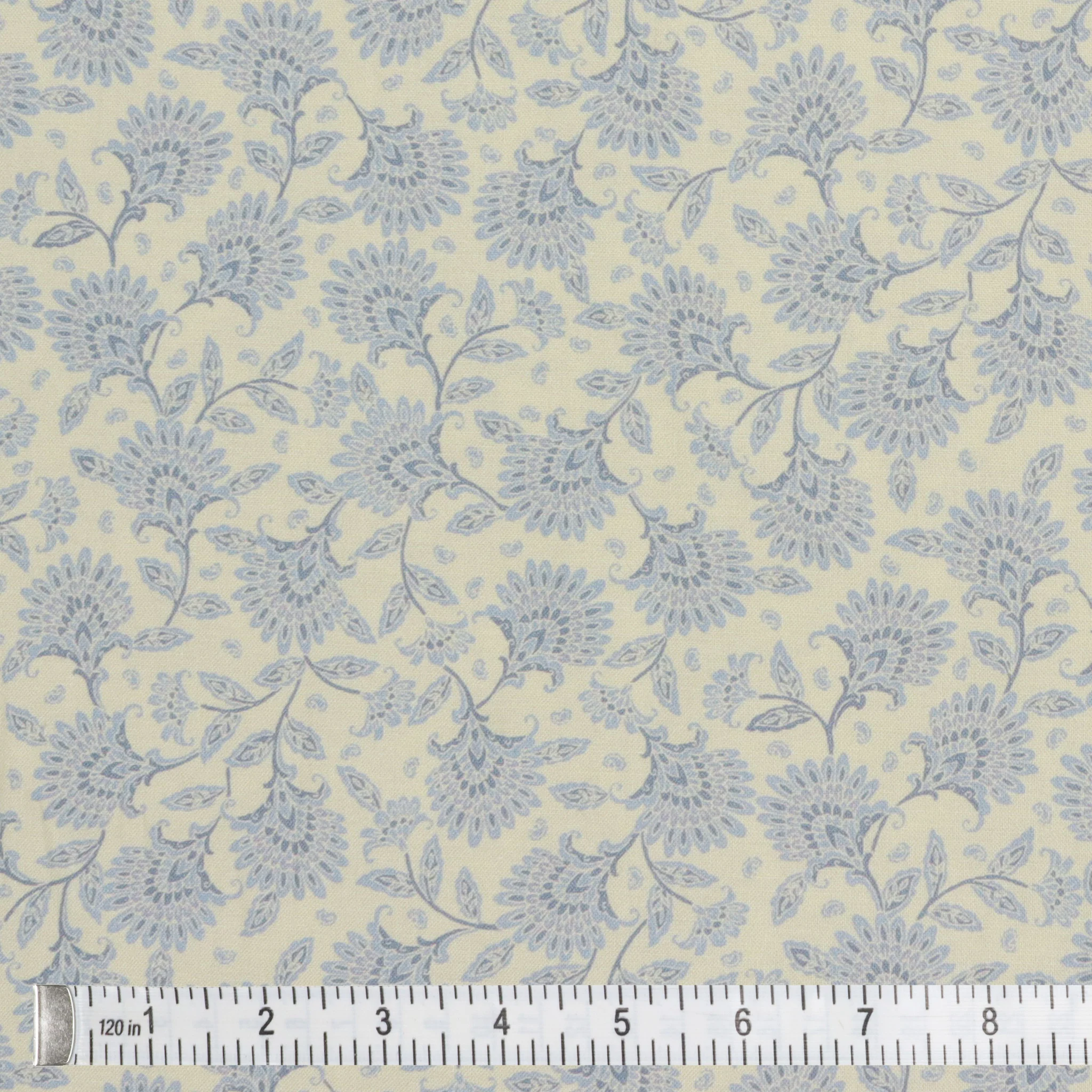 Backings & Basics 108" Wide Quilt Backing Fabric Collection - Whimsy Floral Blue - Image 2