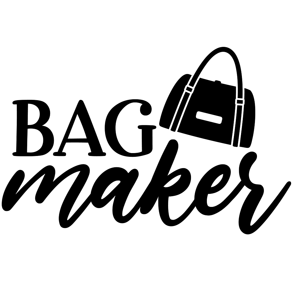 Bag Maker Fabric Panel - Black/White