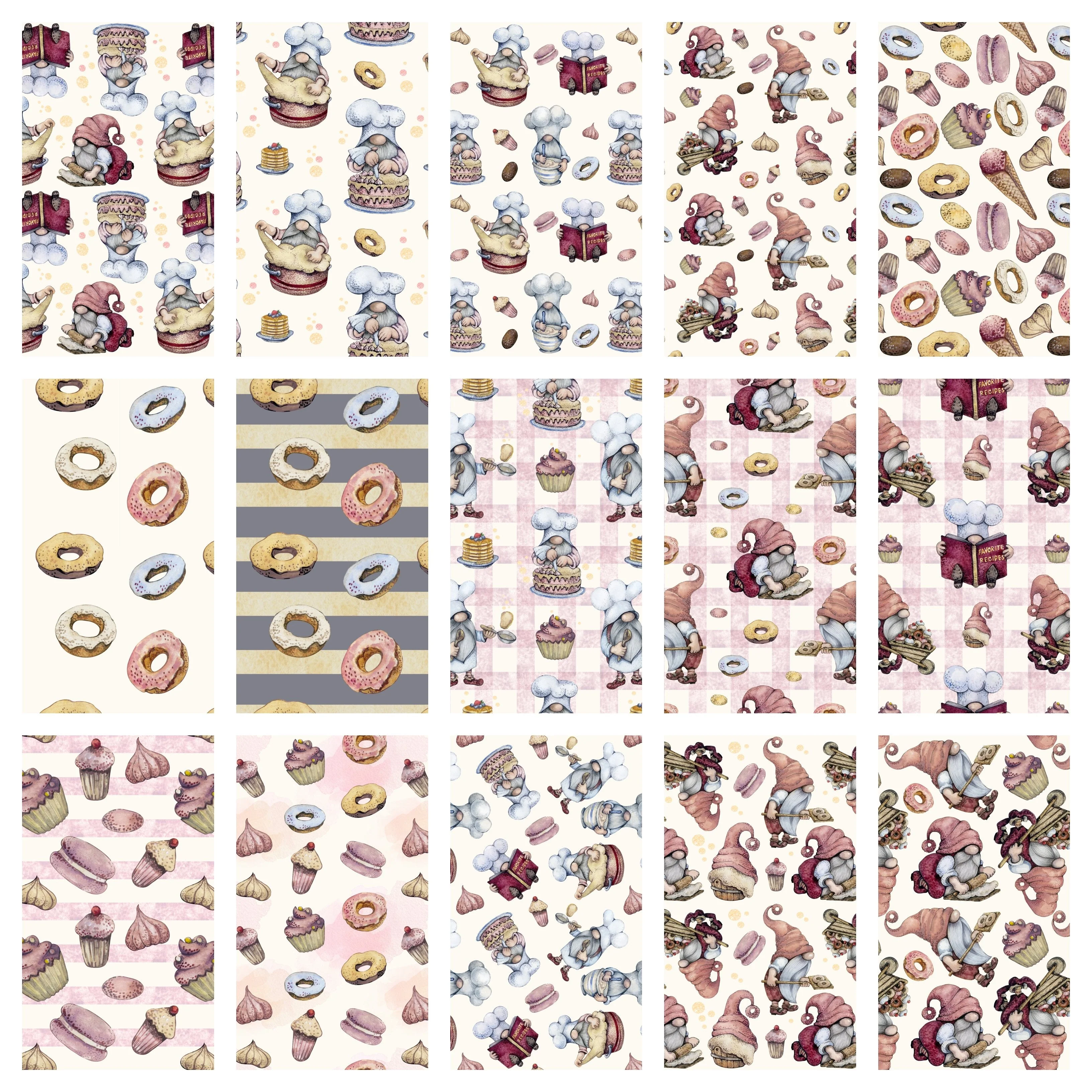 Baker Gnomes Layer Cake - 15 Pieces