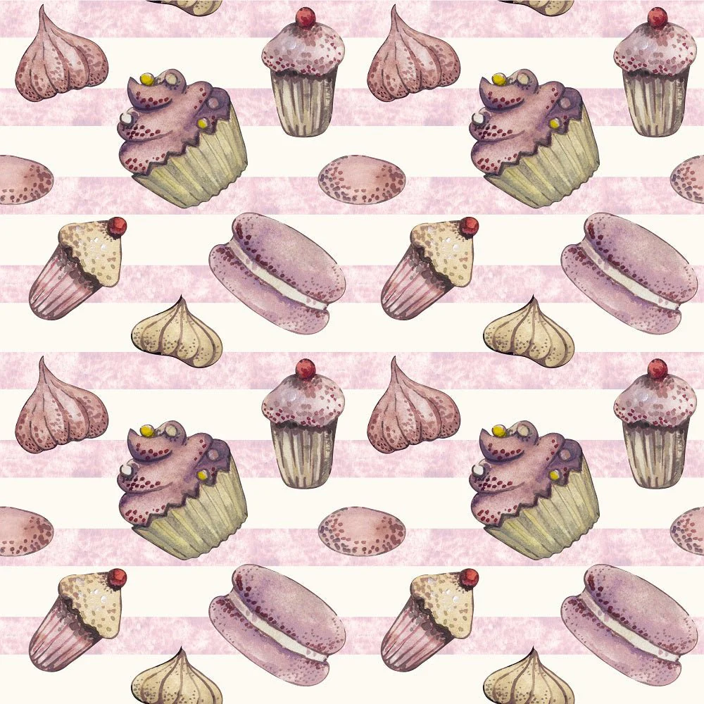 Baker Gnomes Sweets on Stripes