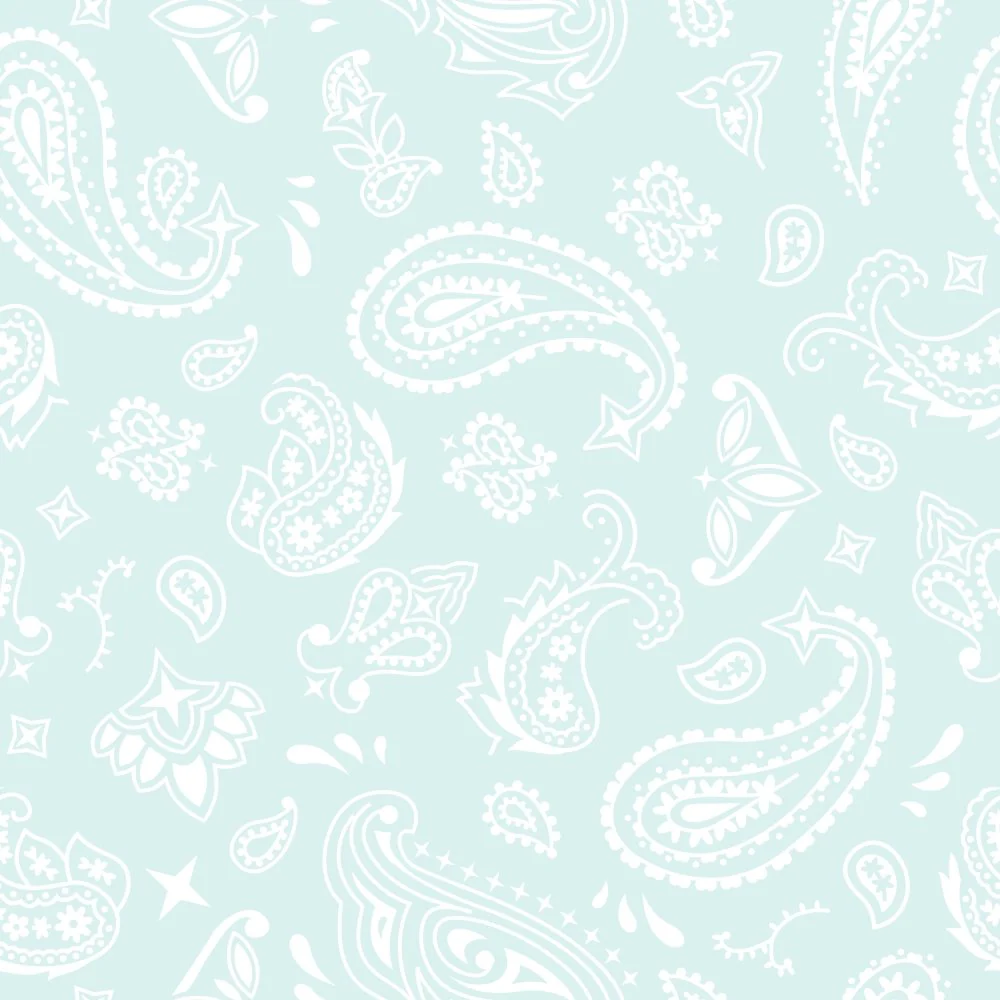 Bandana Fabric - Iceberg