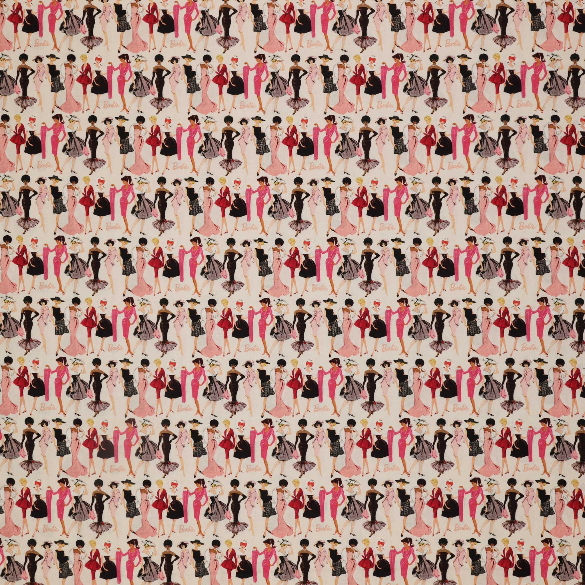Barbie Vintage Fabric Collection - Fashion Blush
