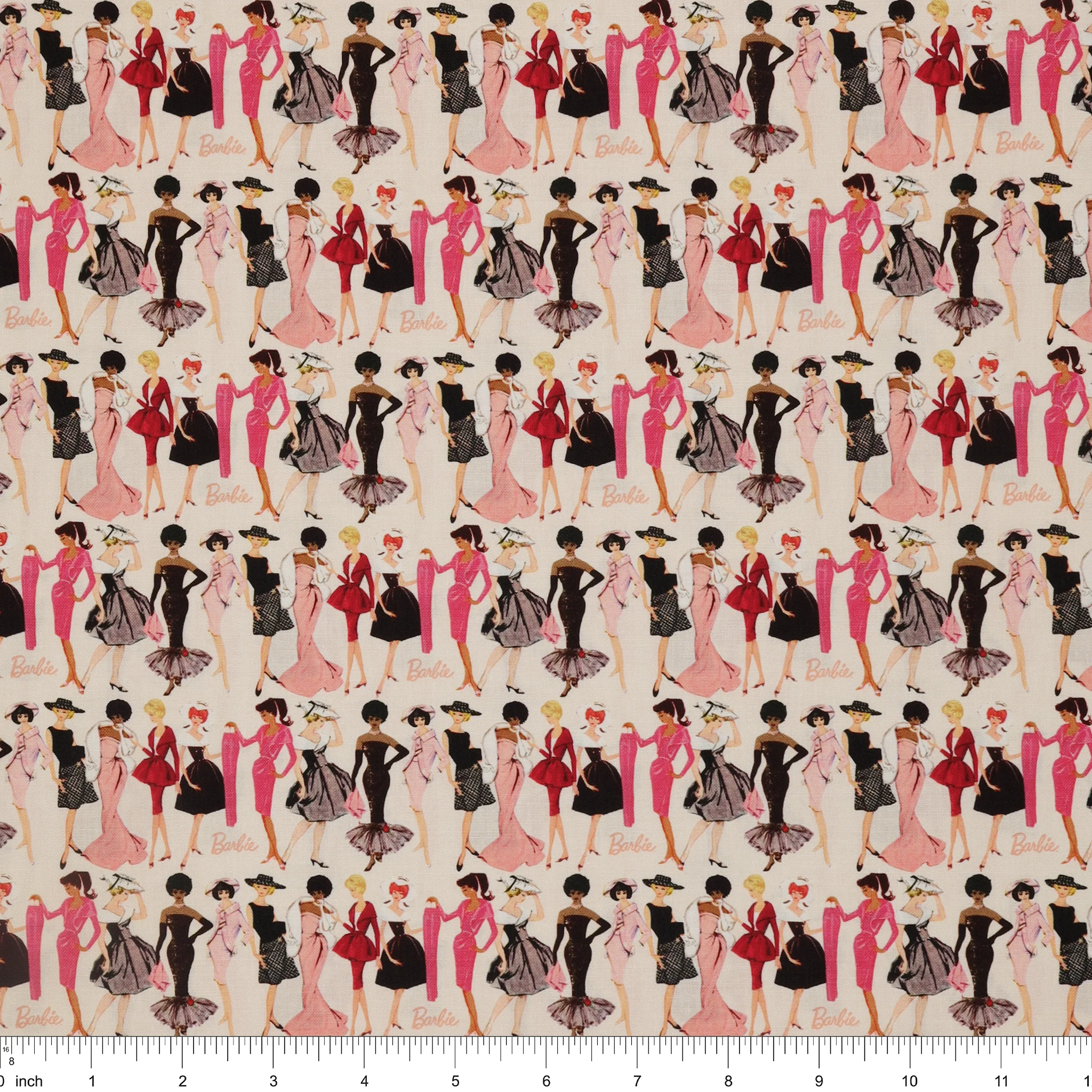 Barbie Vintage Fabric Collection - Fashion Blush - Image 3