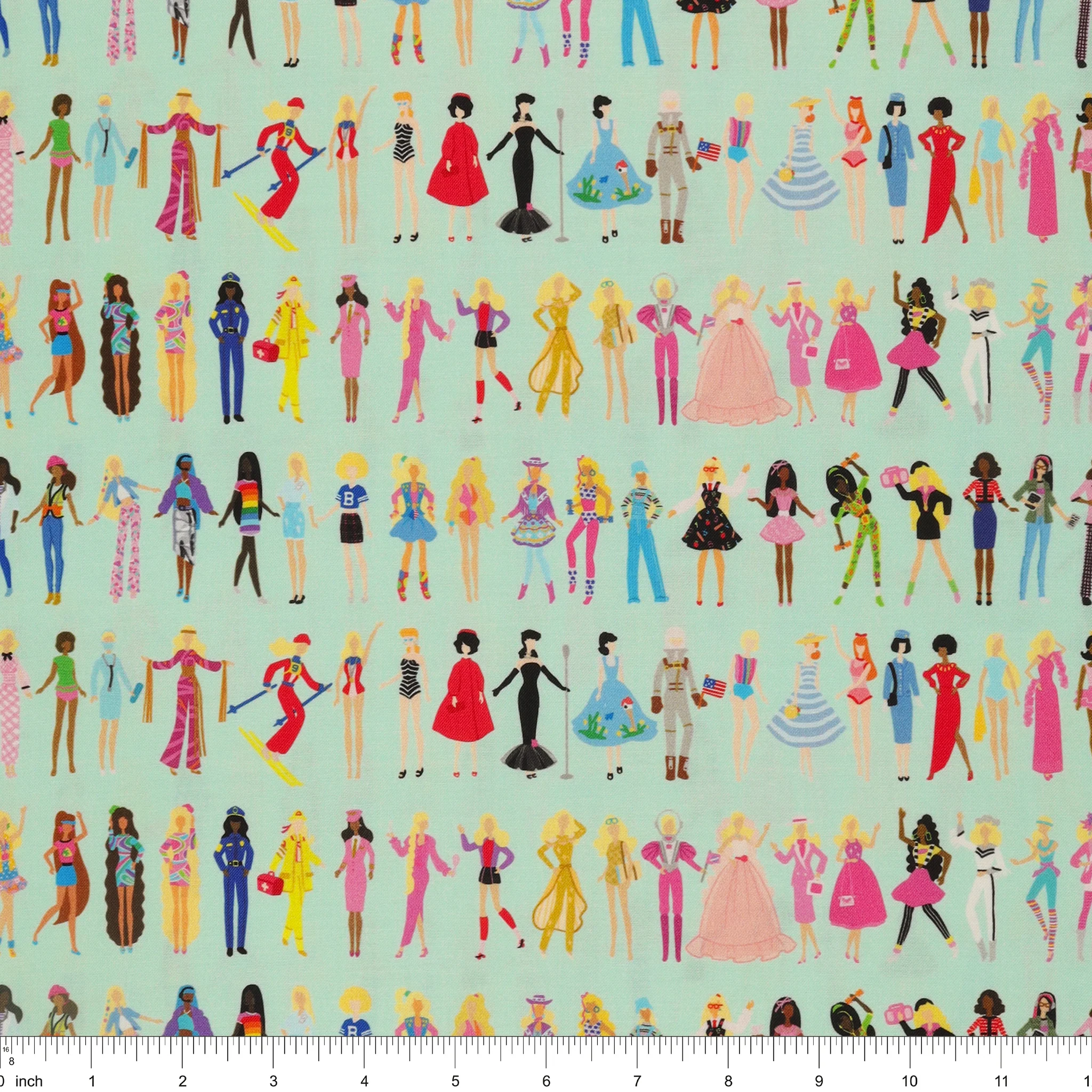 Barbie World Fabric Collection - Barbie Dolls Powder - Image 3