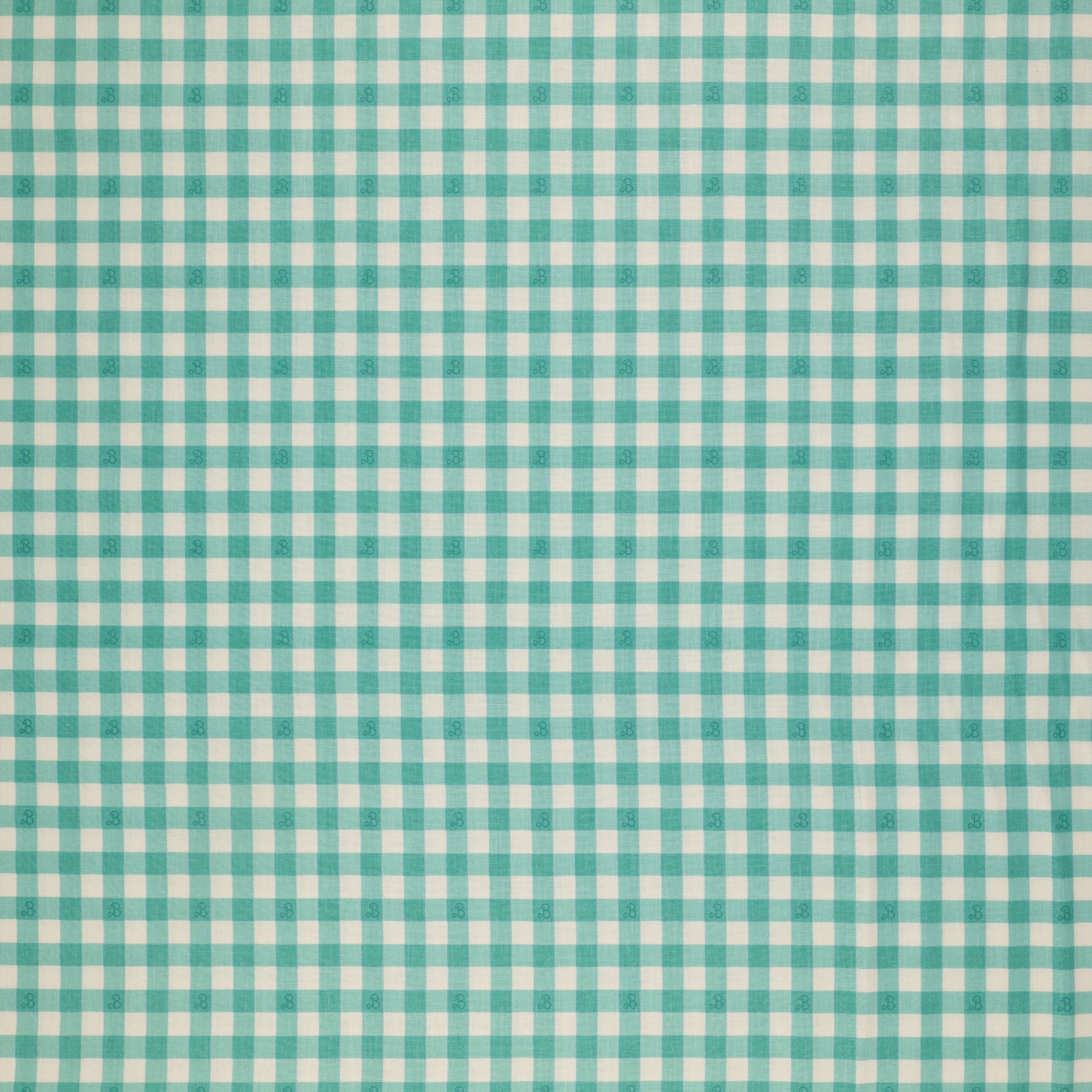 Barbie World Fabric Collection - Barbie Gingham Teal